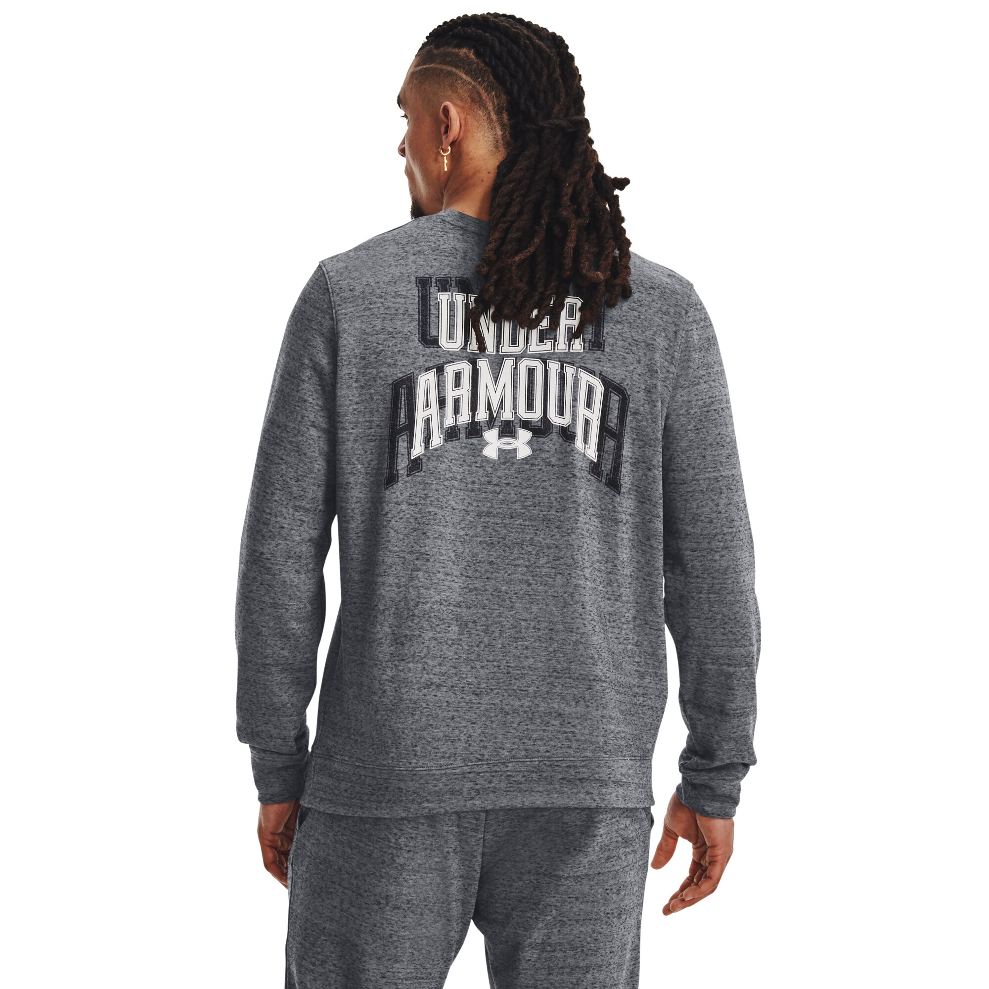 Men&#039;s Under Armour Rival Terry Graphic Crew Sweatshirt