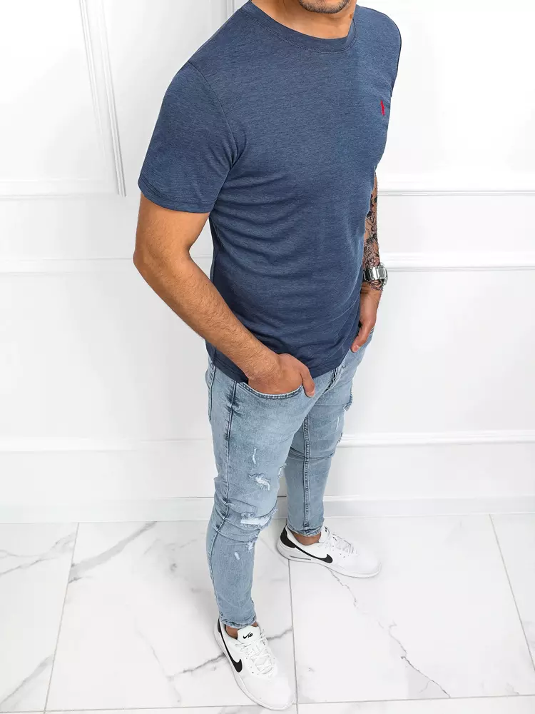 Basic Indigo Men's T-Shirt Dstreet