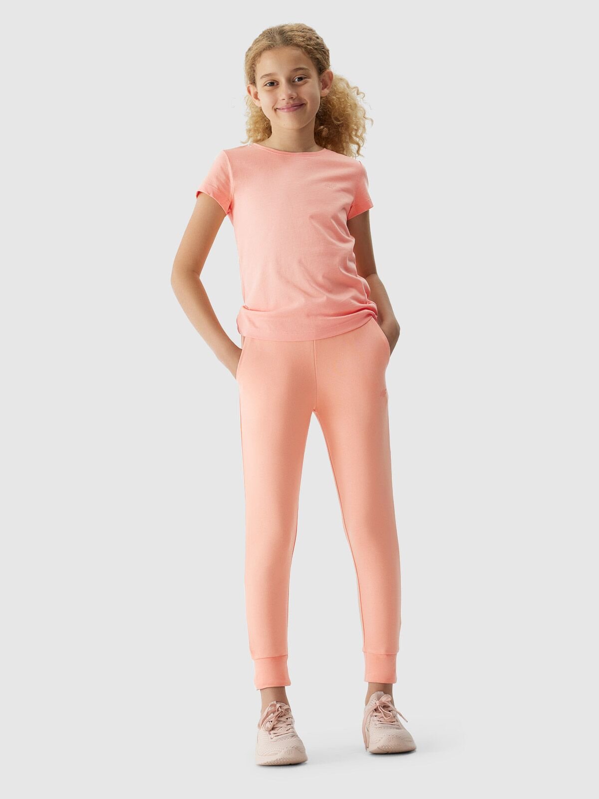 Girls&#039; cotton sweatpants