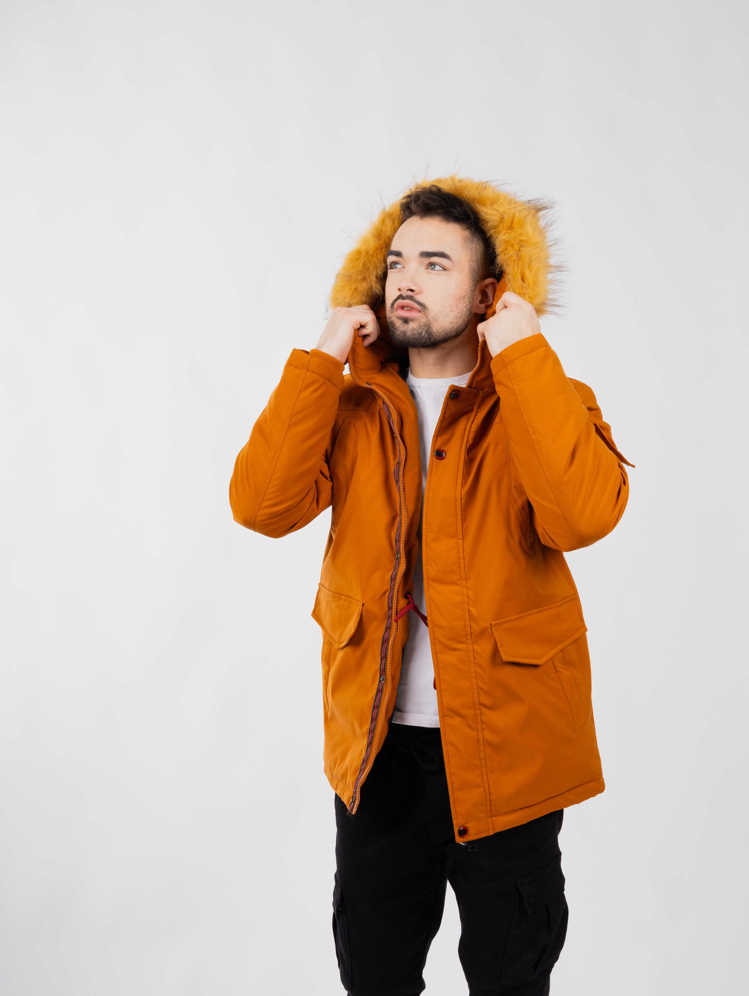 Geaca barbati, Glano