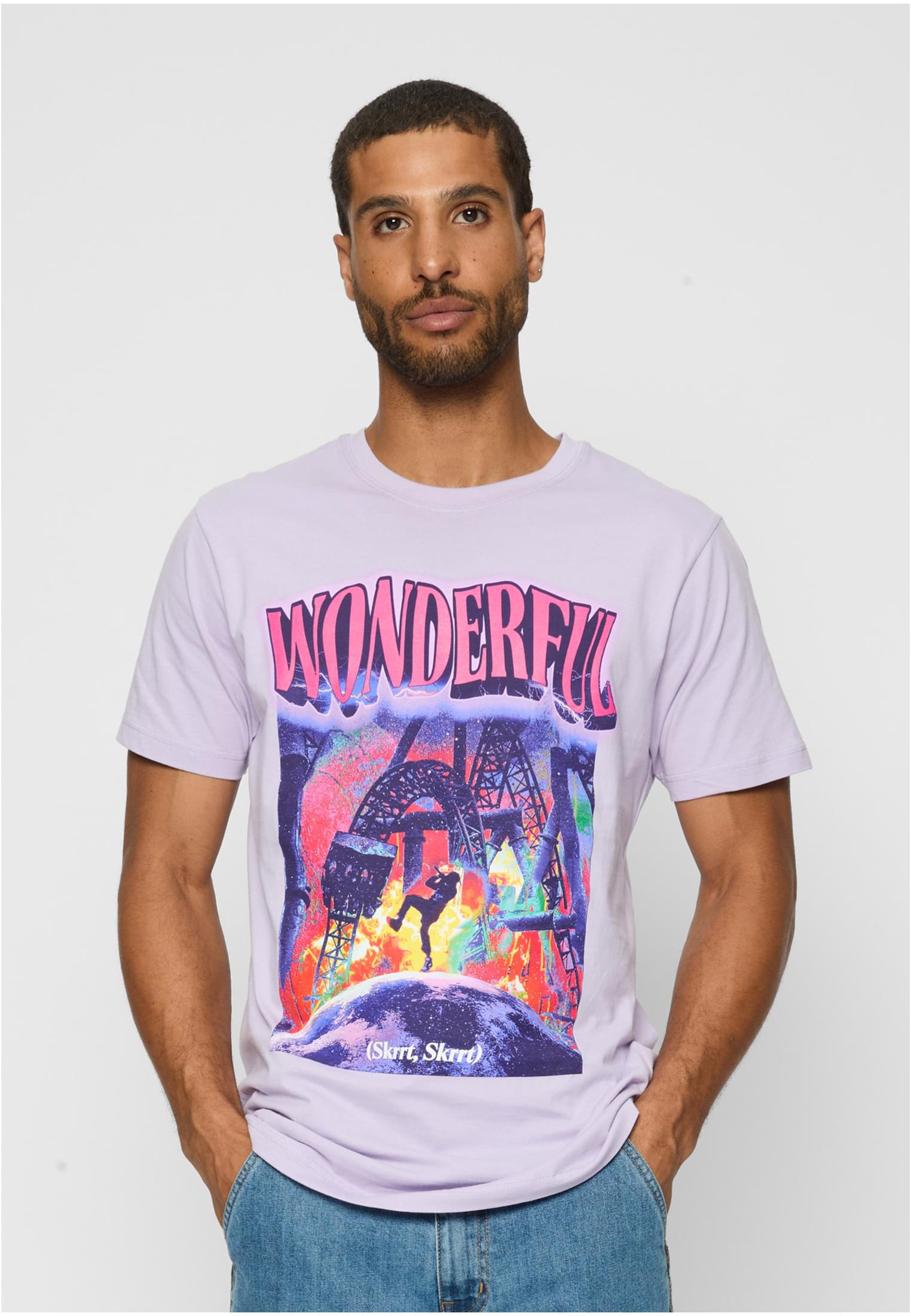 Men's T-shirt Wonderful - Purple