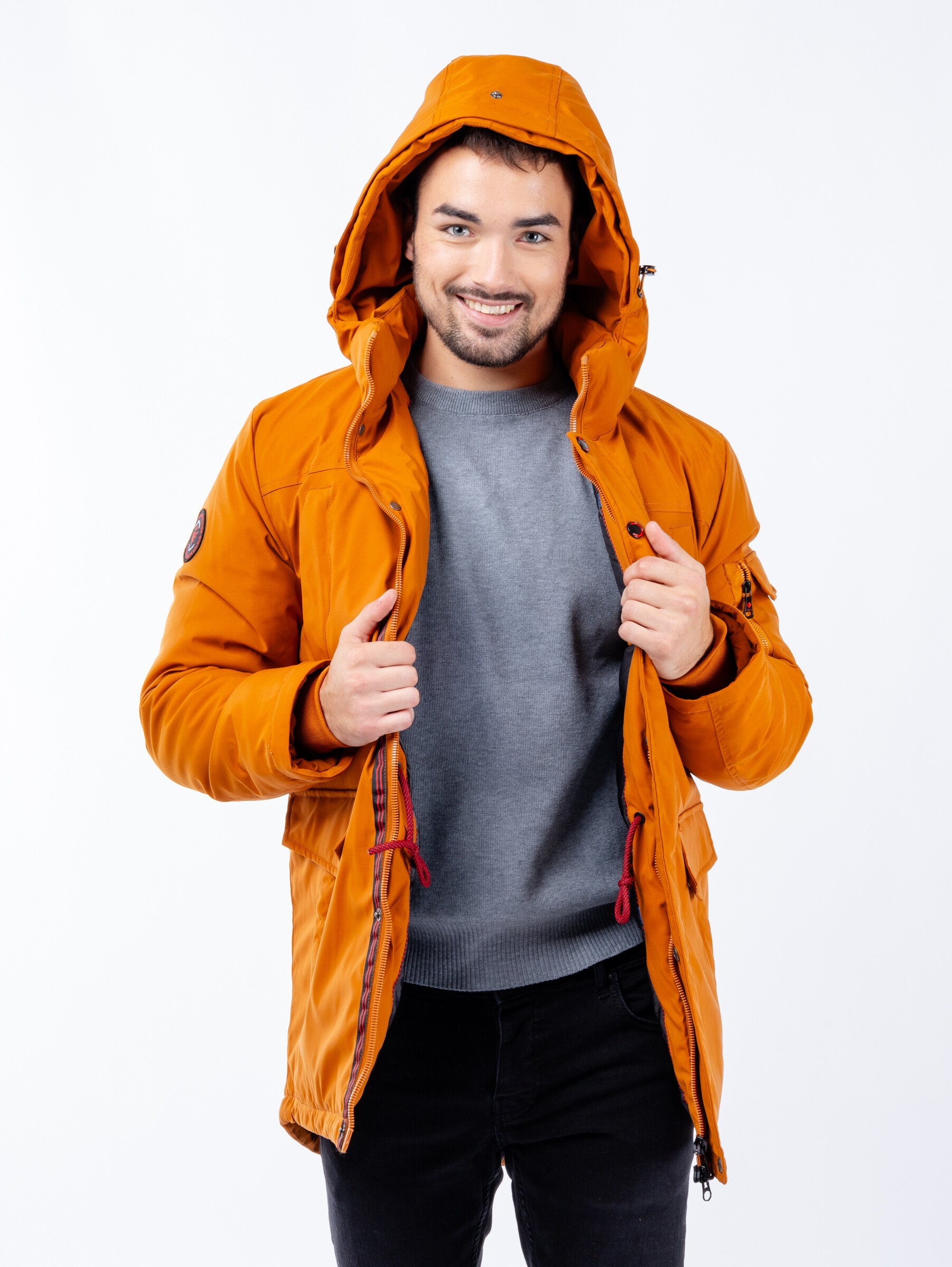 Geaca barbati, Glano