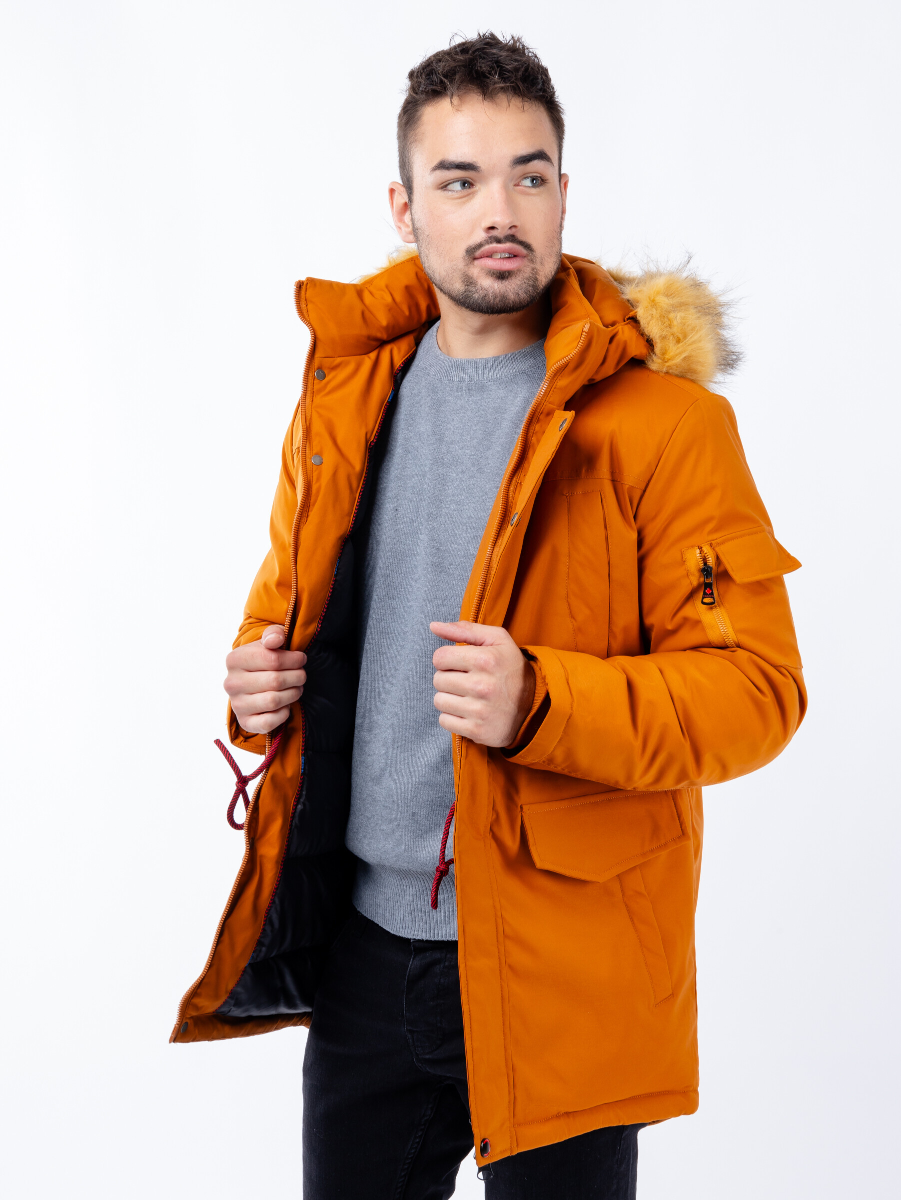 Geaca barbati, Glano