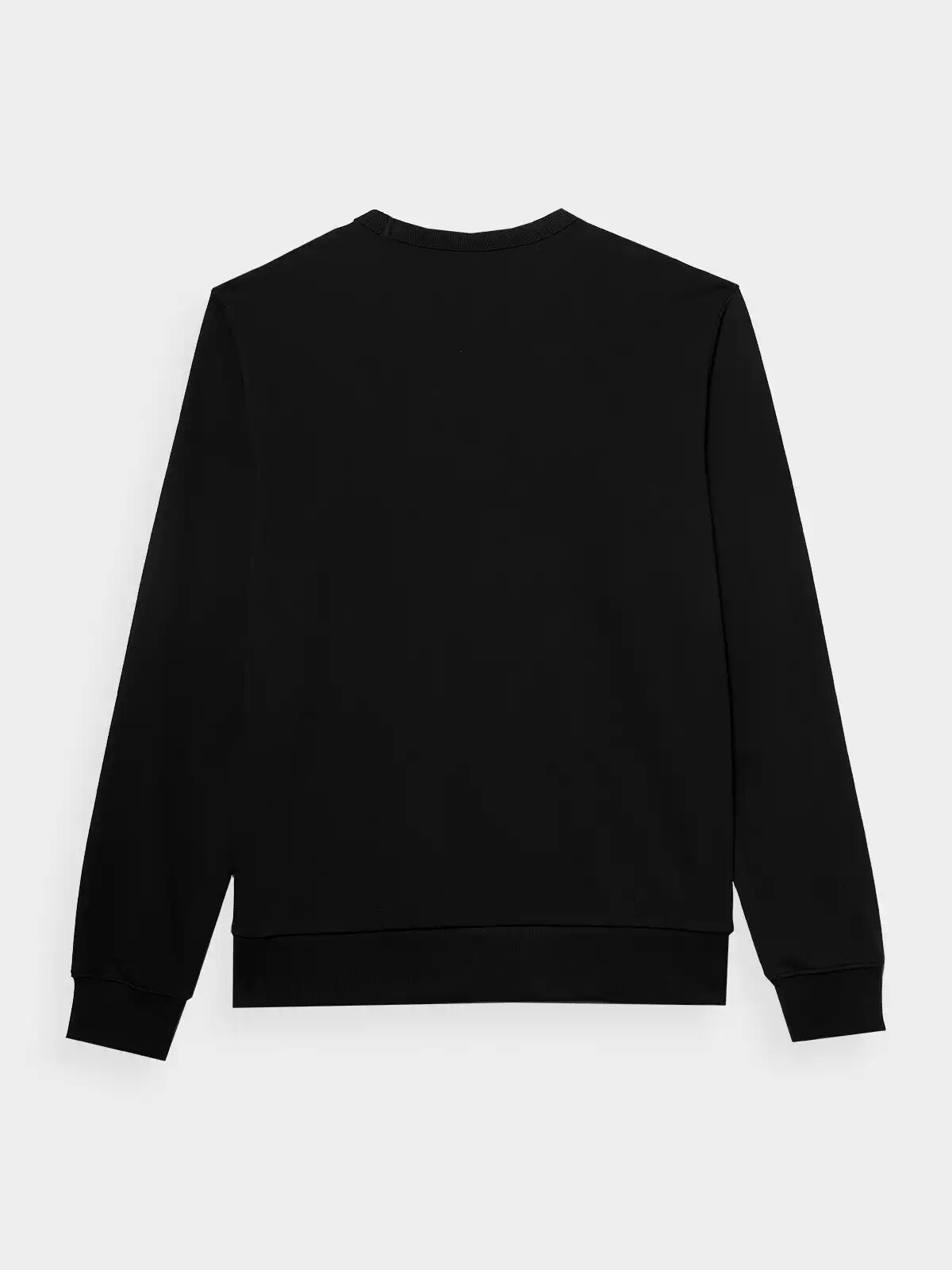 Men&#039;s 4F Cotton Sweatshirt - Black