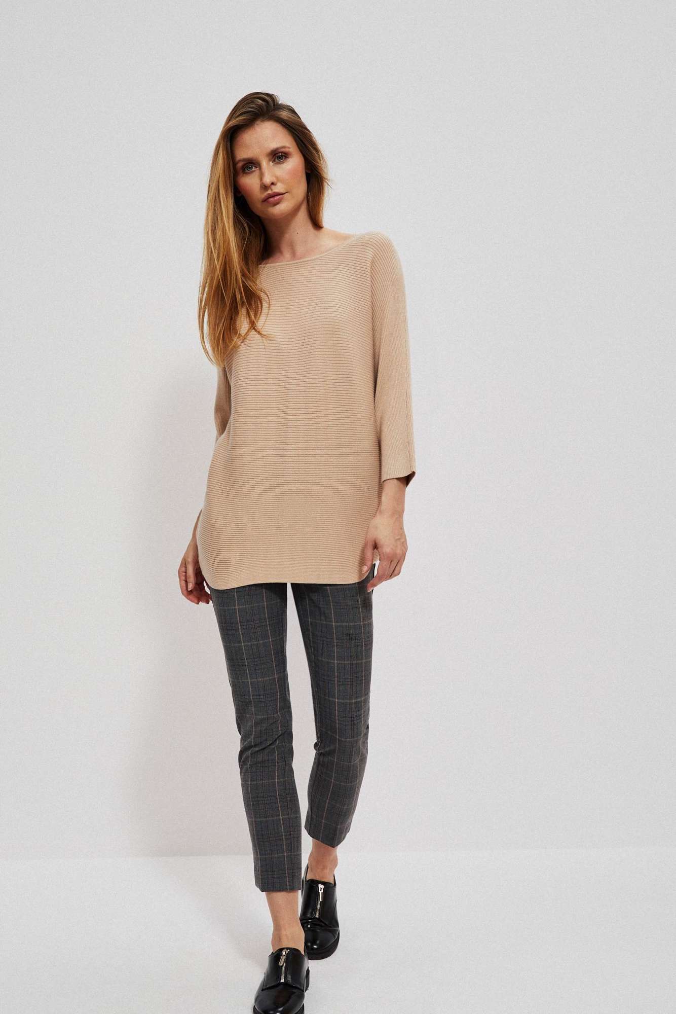 Batwing sweater - beige