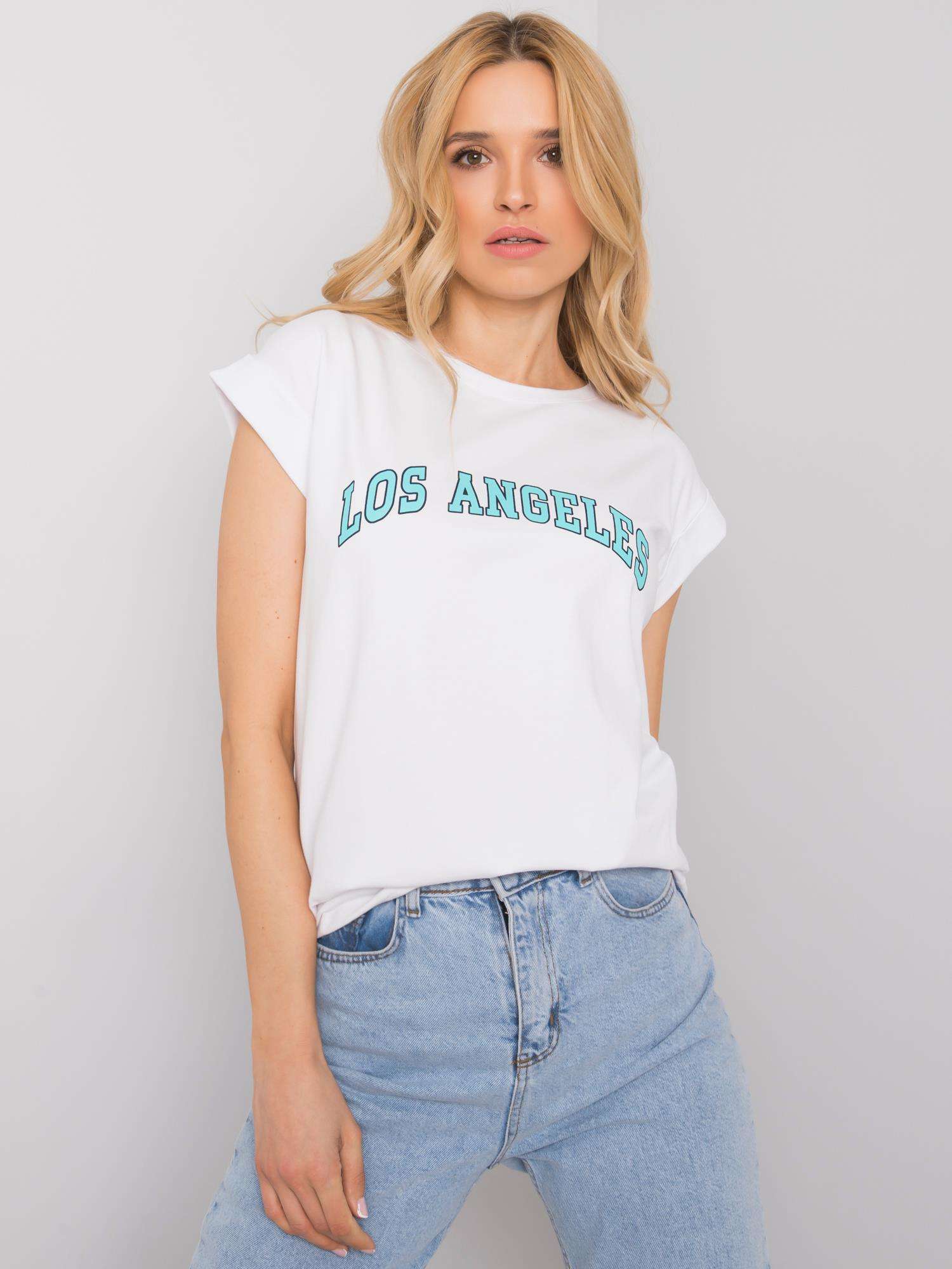 RUE PARIS White T-shirt With Inscription