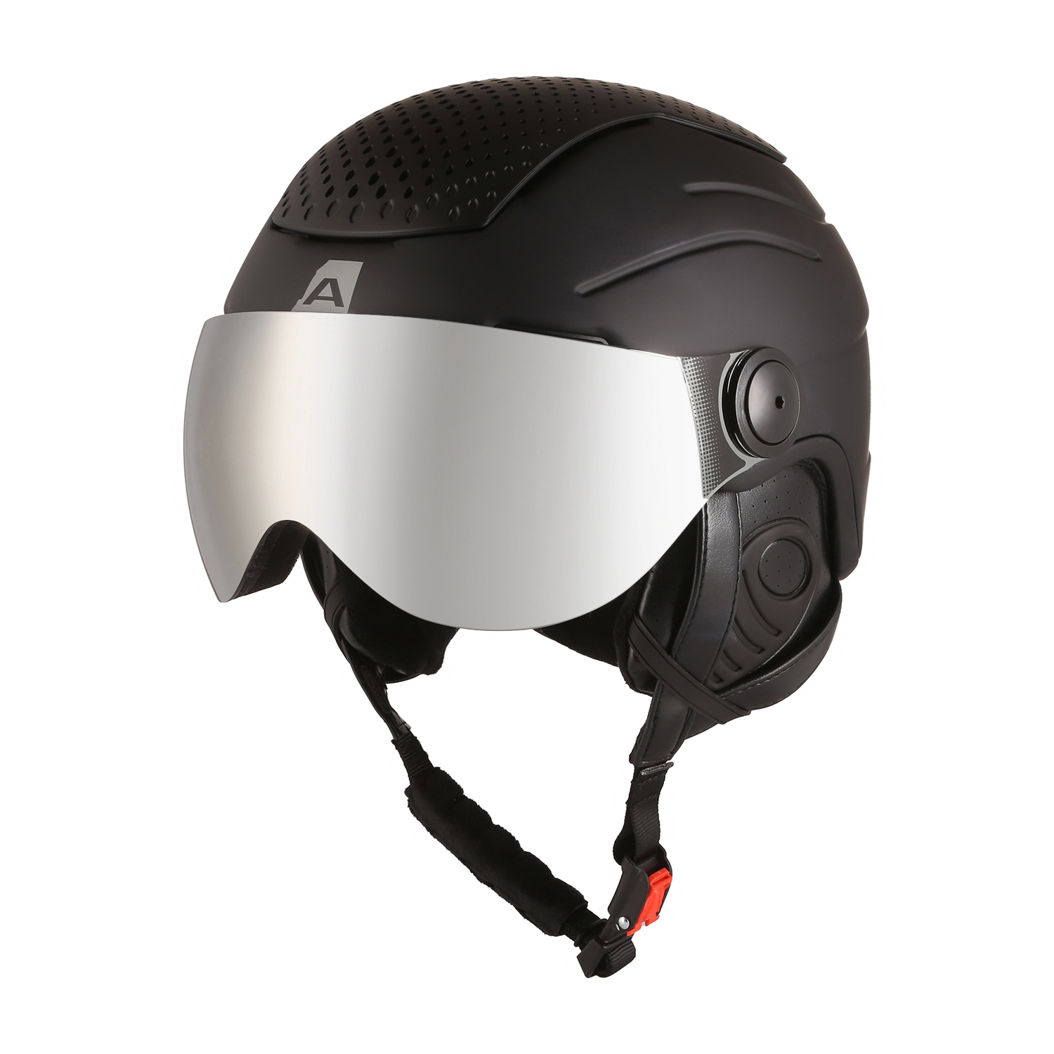 Ski helmet with shield AP ZEWEDE black