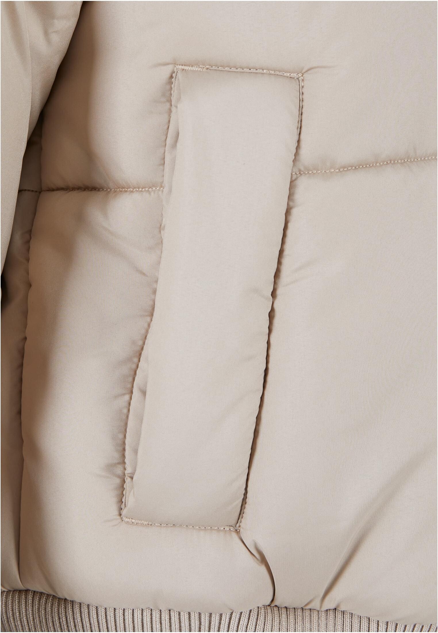 Women's bomber jacket Puffer Blouson beige