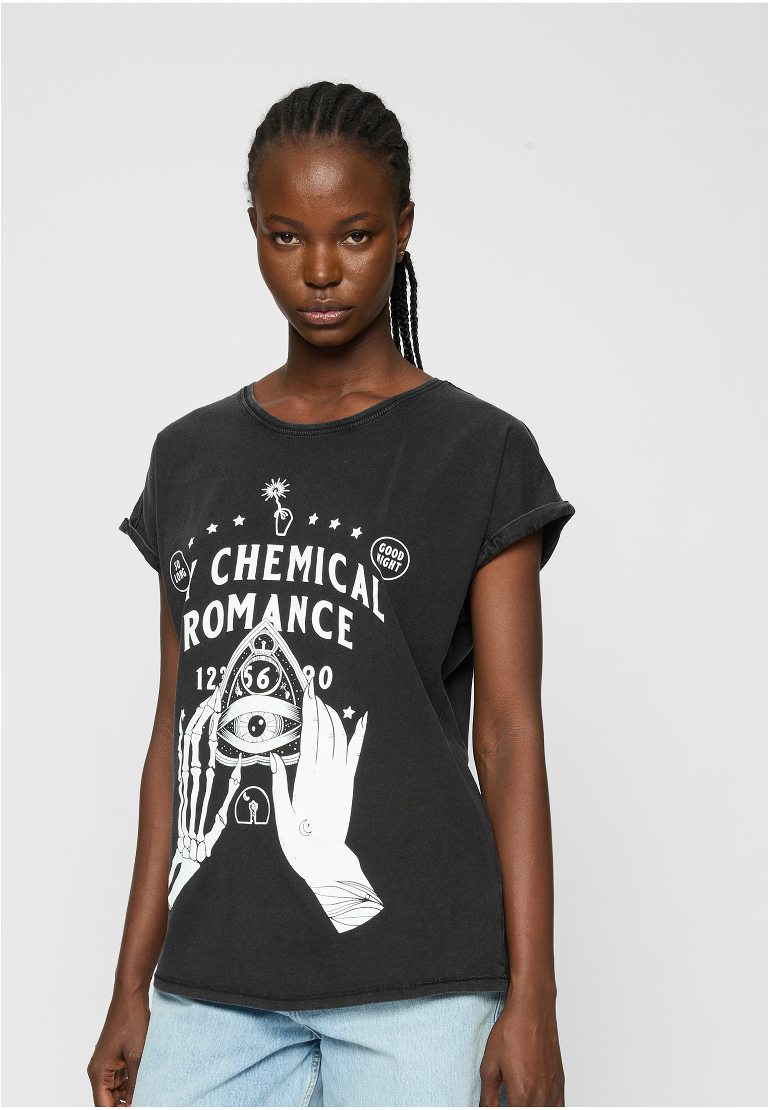 Dámské Tričko My Chemical Romance Skeleton Tee černé