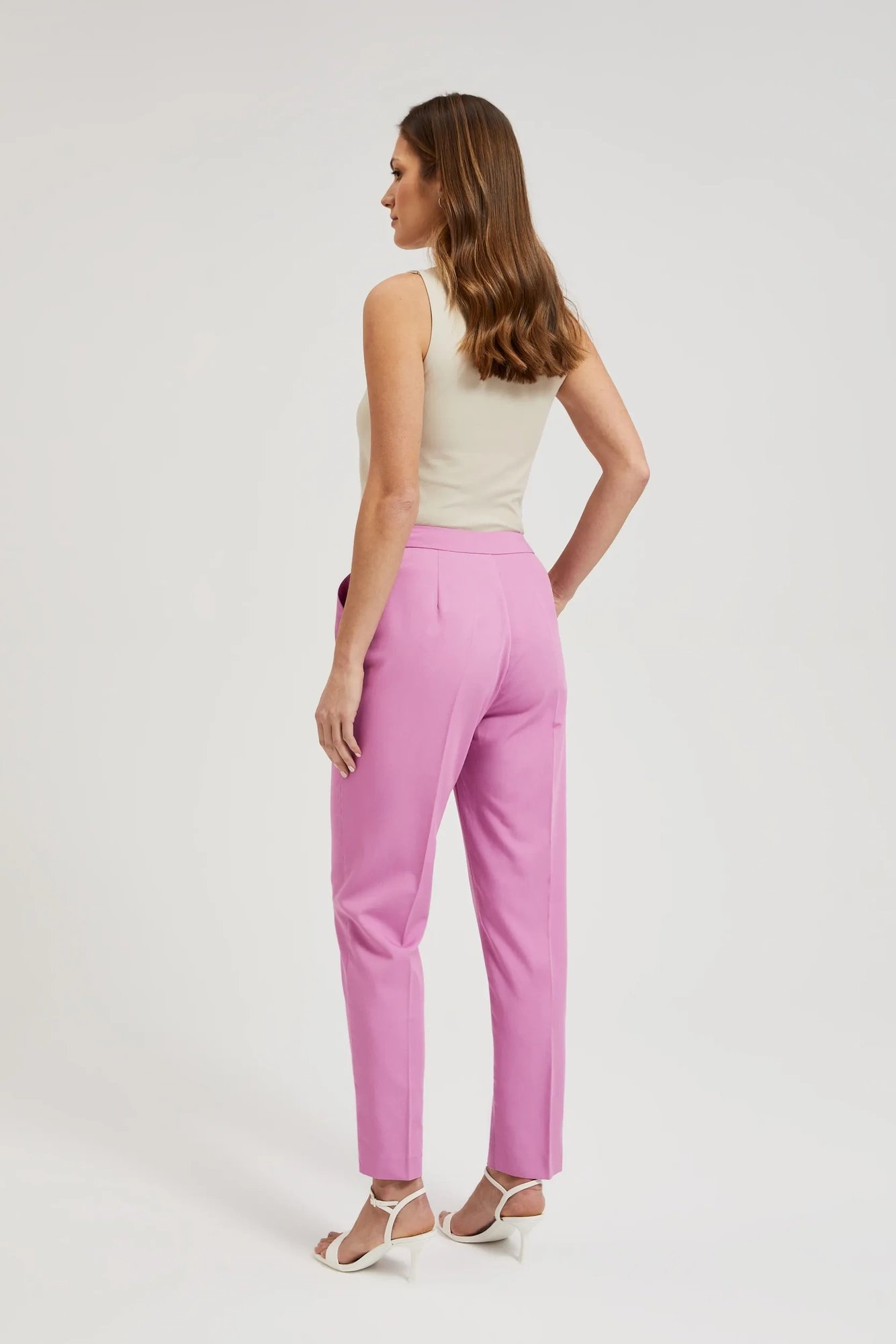 Women's trousers MOODO - pink