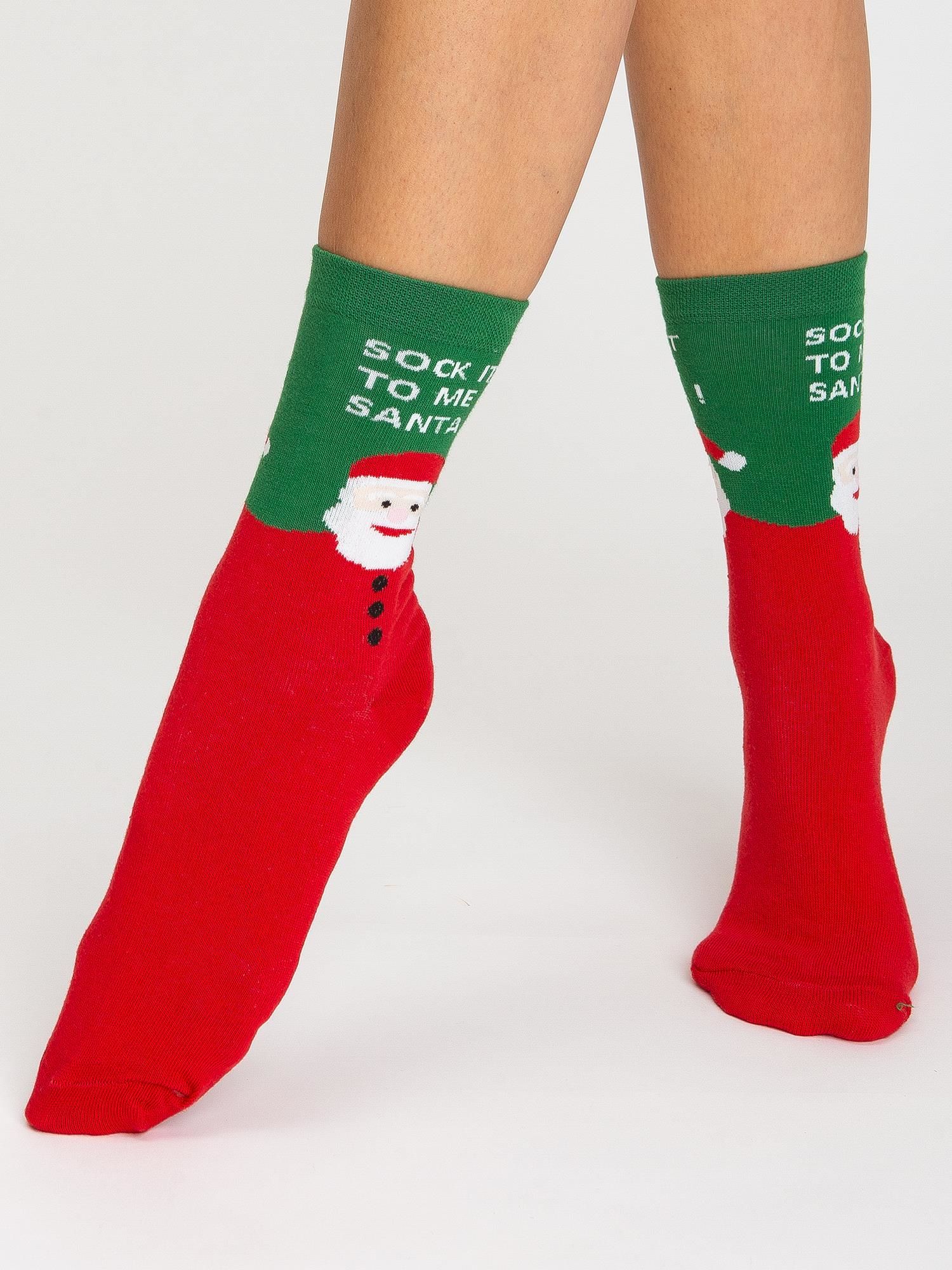 Levně 3 balení vánočních ponožek