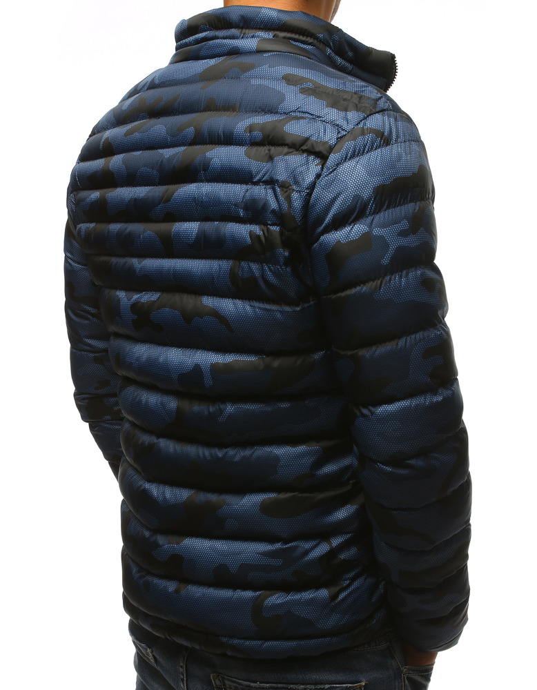 navy blue camo jacket