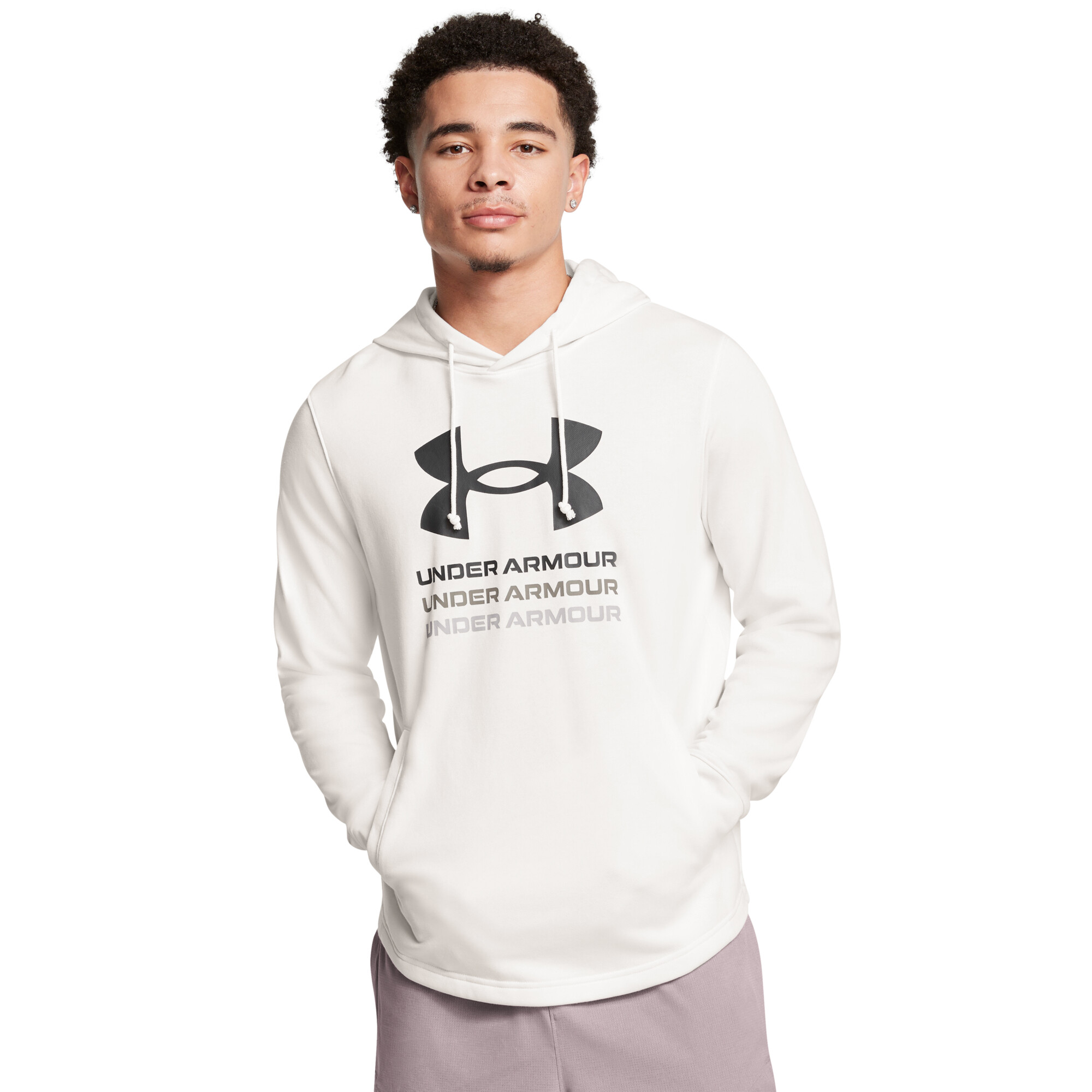 Pánská Mikina Under Armour Rival Terry Graphic Hood