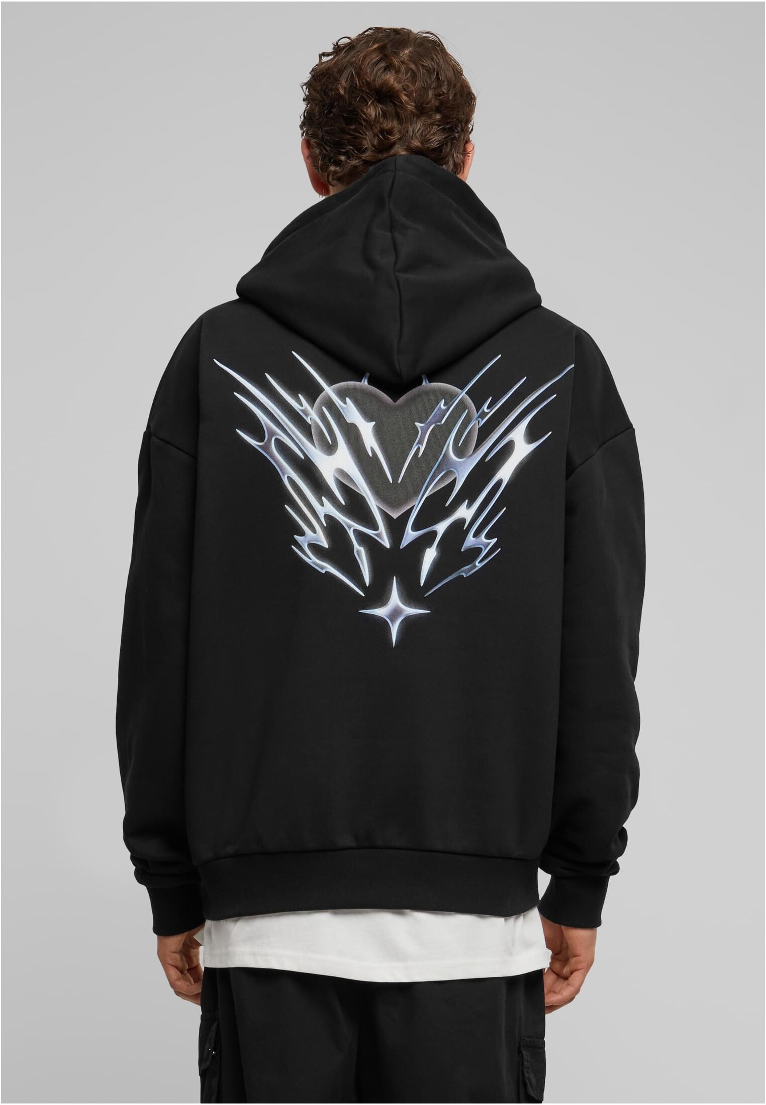 Men&#039;s Cagedchrome Ultra Heavy Oversize Sweatshirt Black