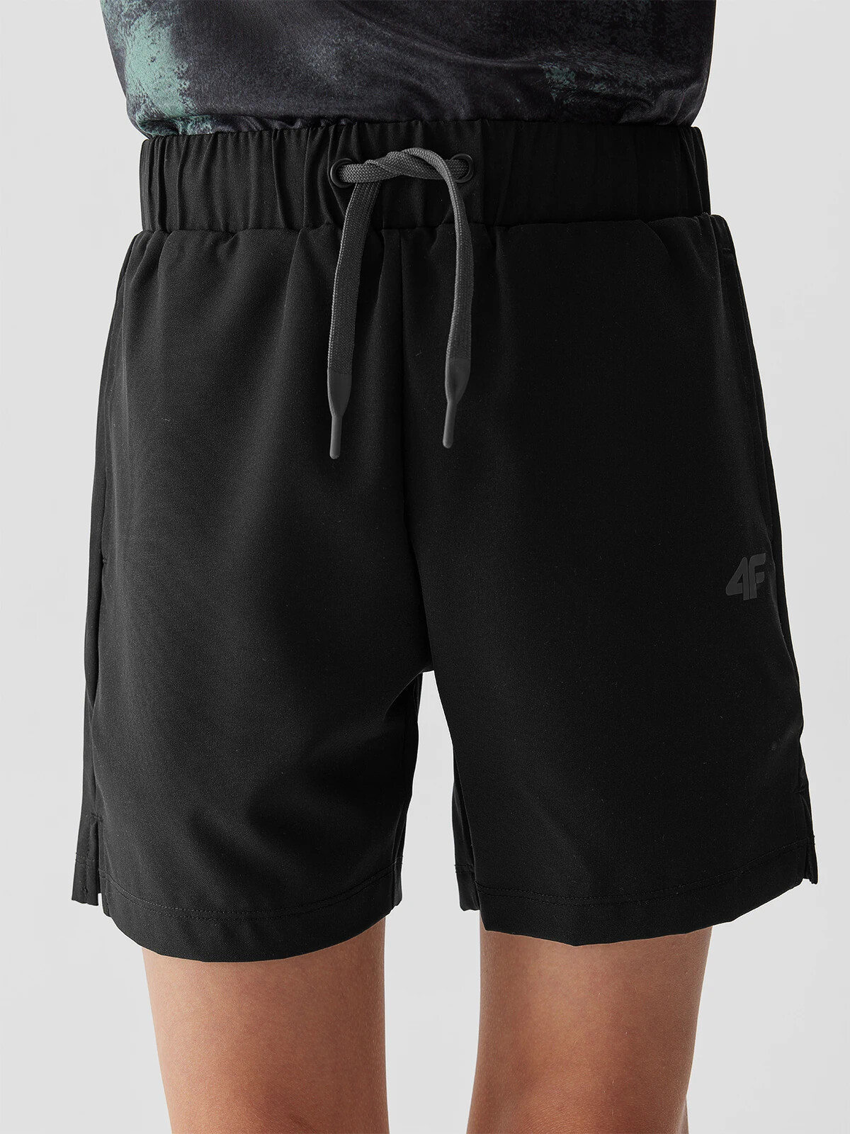4F Boys&#039; Sports Quick-Drying Shorts - Black