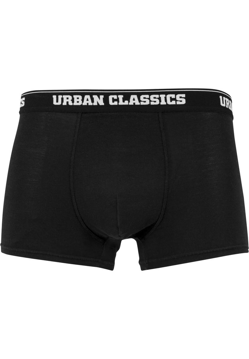 Boxer shorts 5-pack wht+dgrn+cha+logo aop+blk
