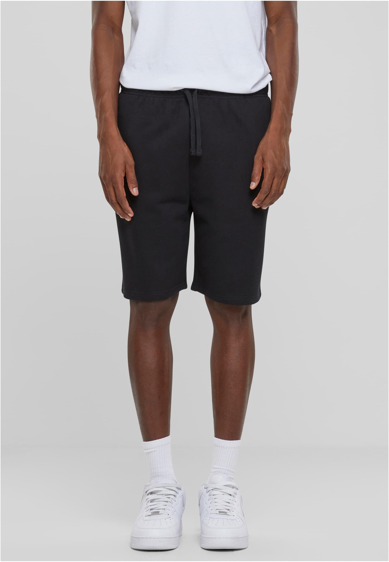 Men's Lightweight Terry Shorts - Black