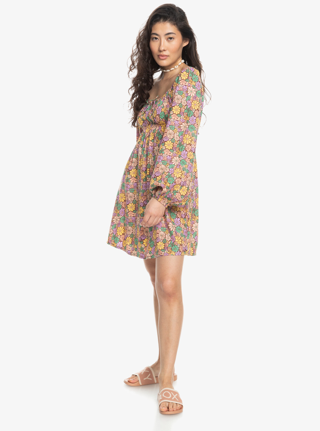 Mini dress Roxy COASTAL SOUND
