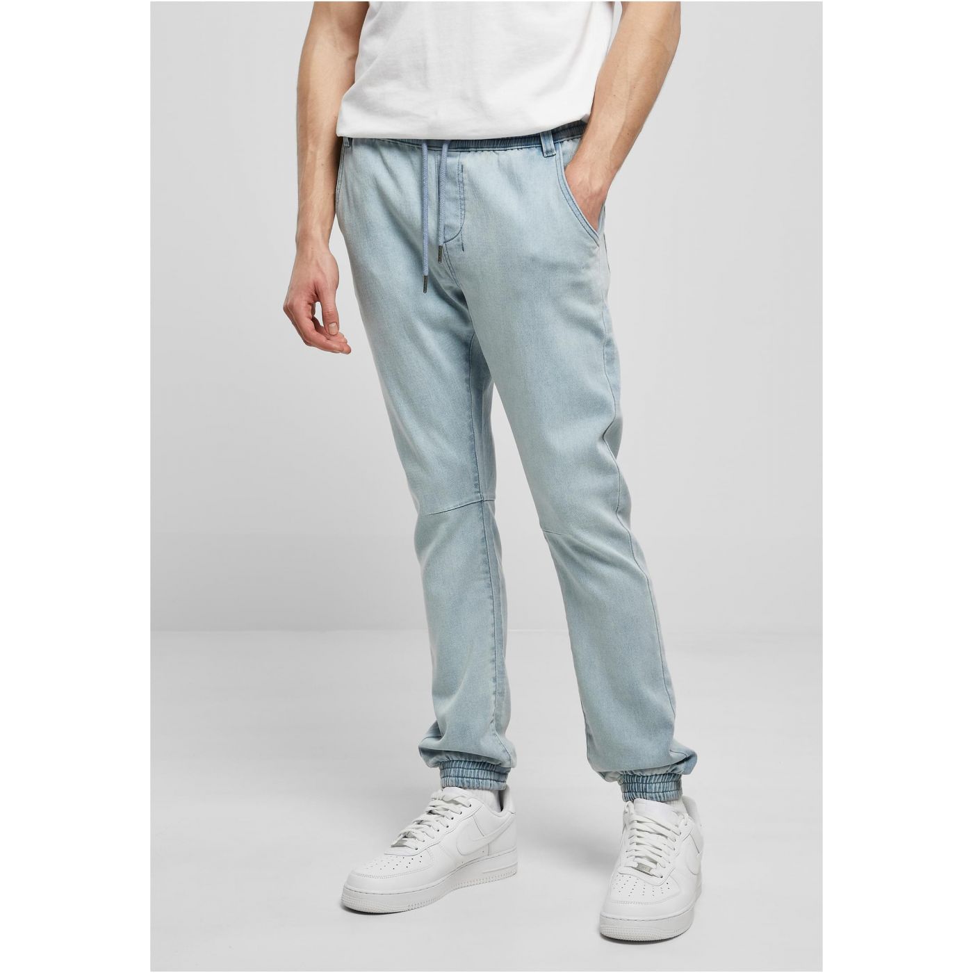 Men's Denim Trousers Jogpants Sv. Blue