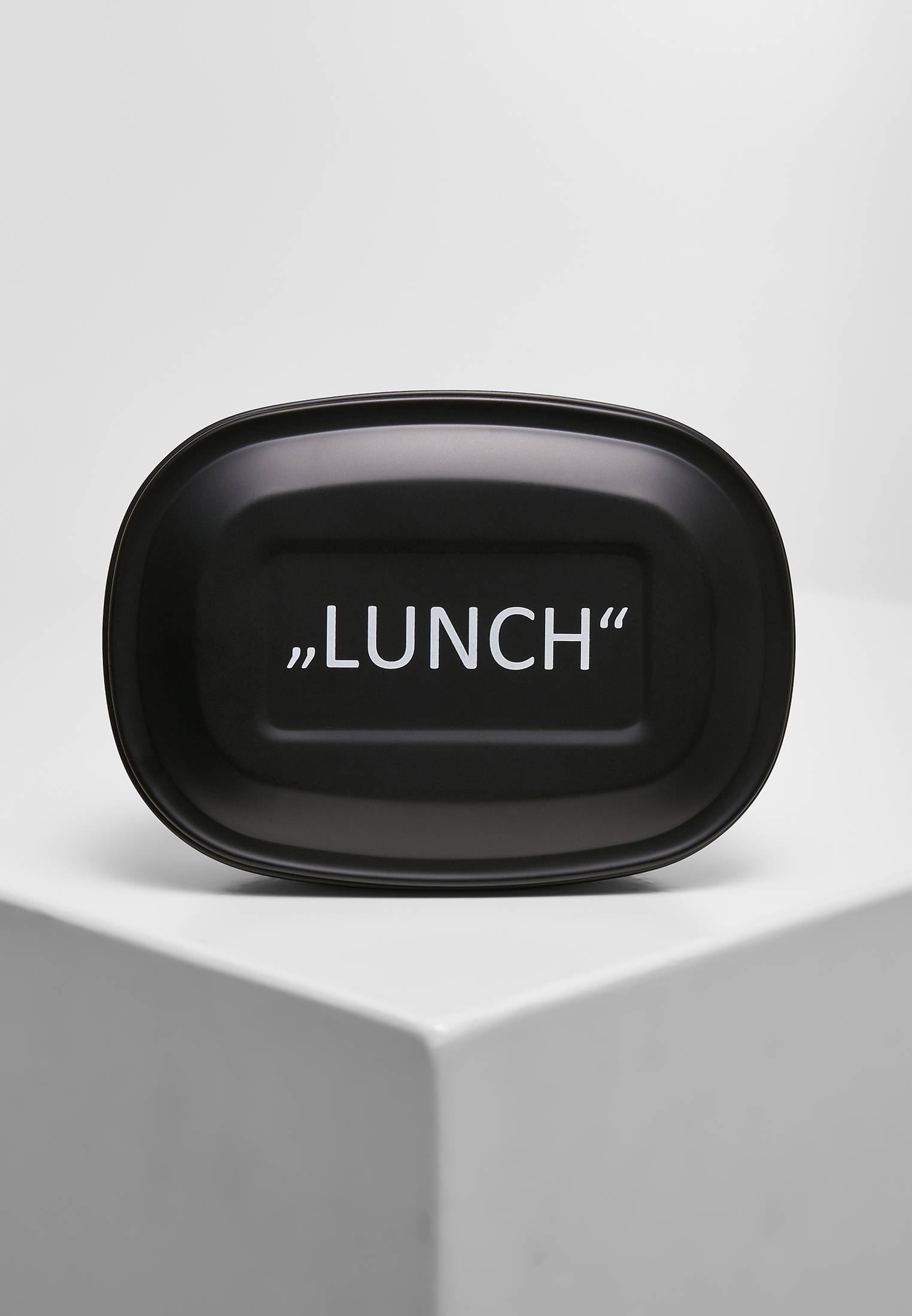 Written Lunch Box Black