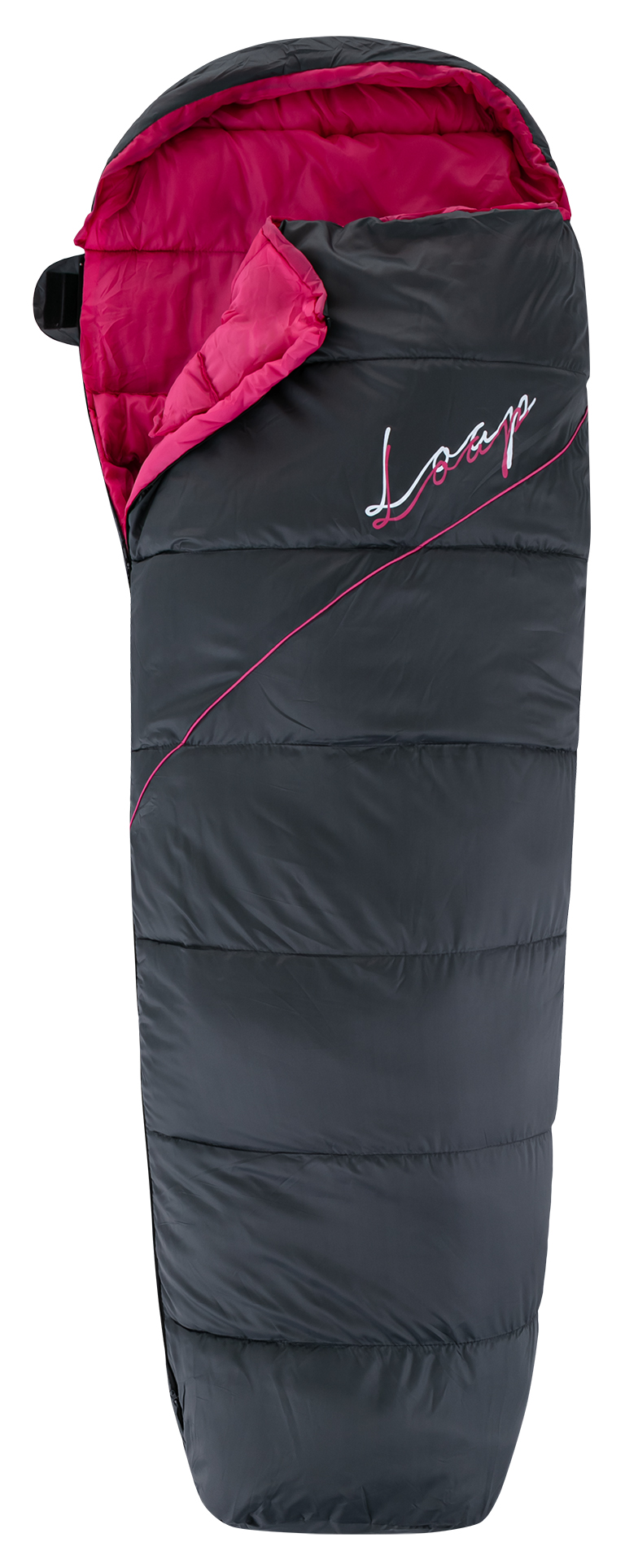 Women's Mummy Sleeping Bag LOAP LAGHAU L Grey/Pink