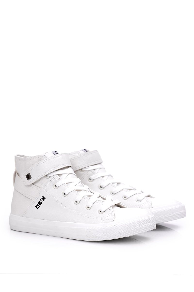 Men's High Sneakers Big Star White Y174024