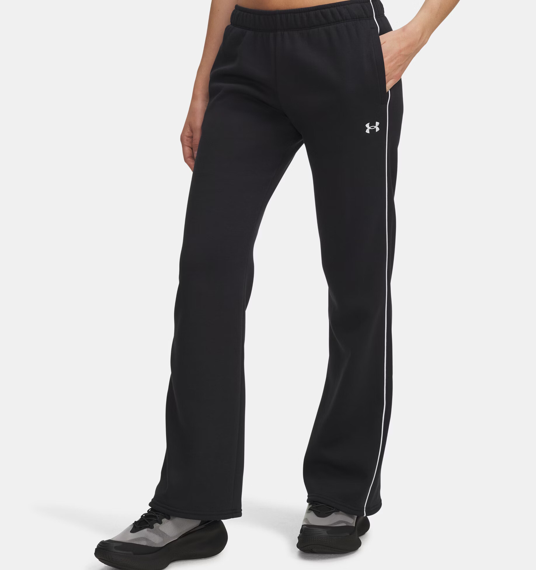 Women&#039;s sweatpants Under Armour Rival Fleece Piped Pant