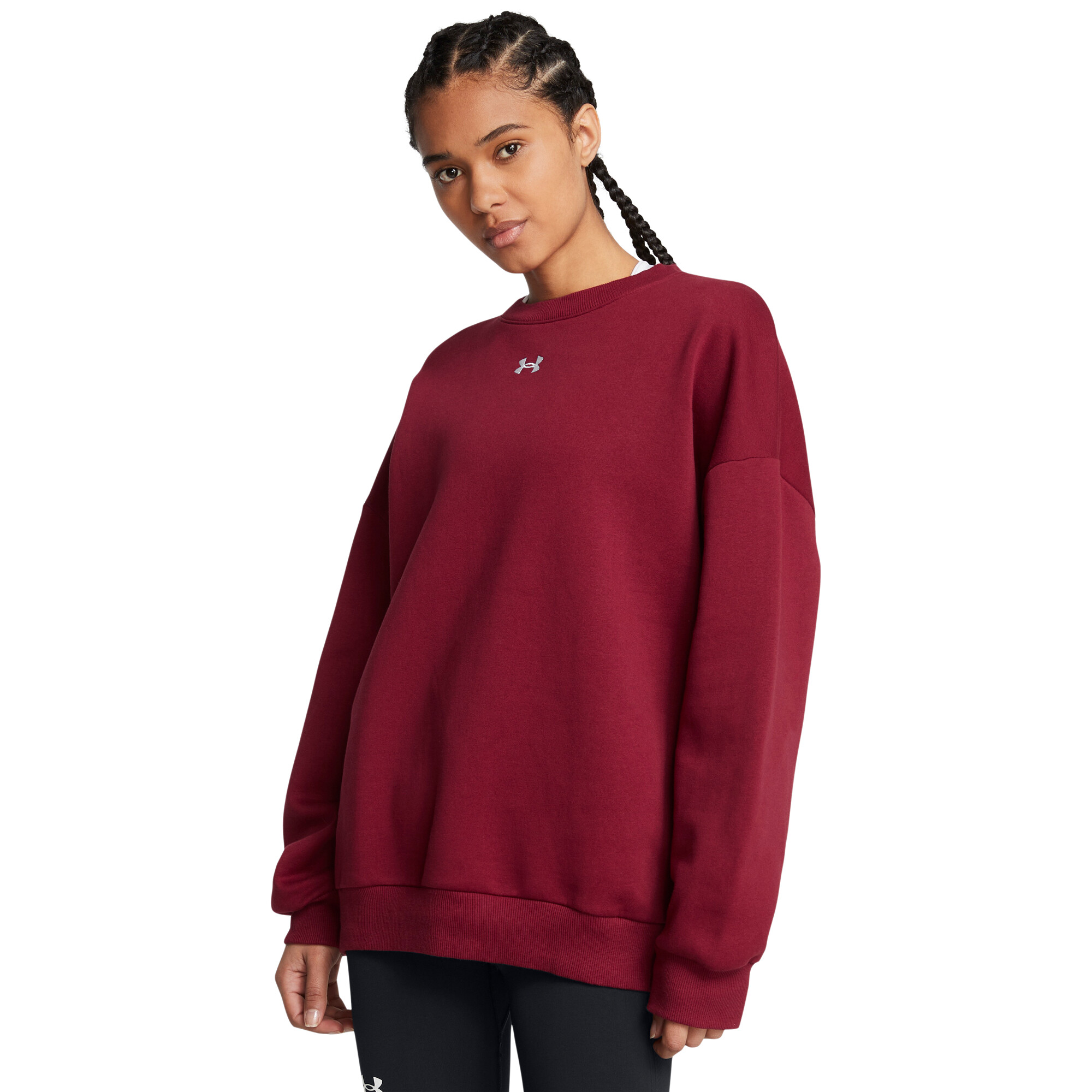 Women&#039;s Under Armour Rival Fleece OS Crew Sweatshirt