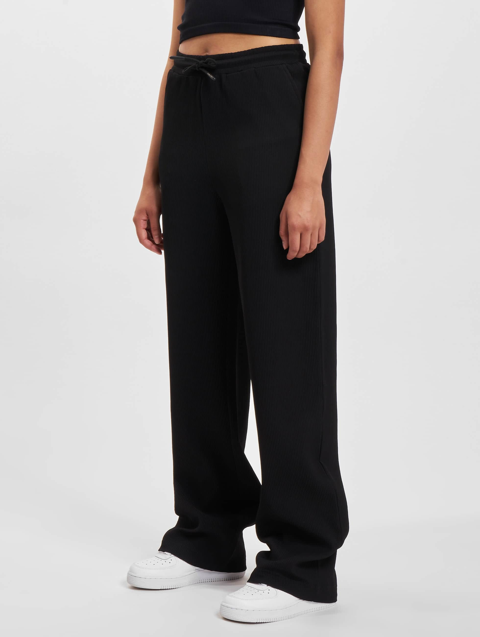 Womens sweatpants Pleat Pants black