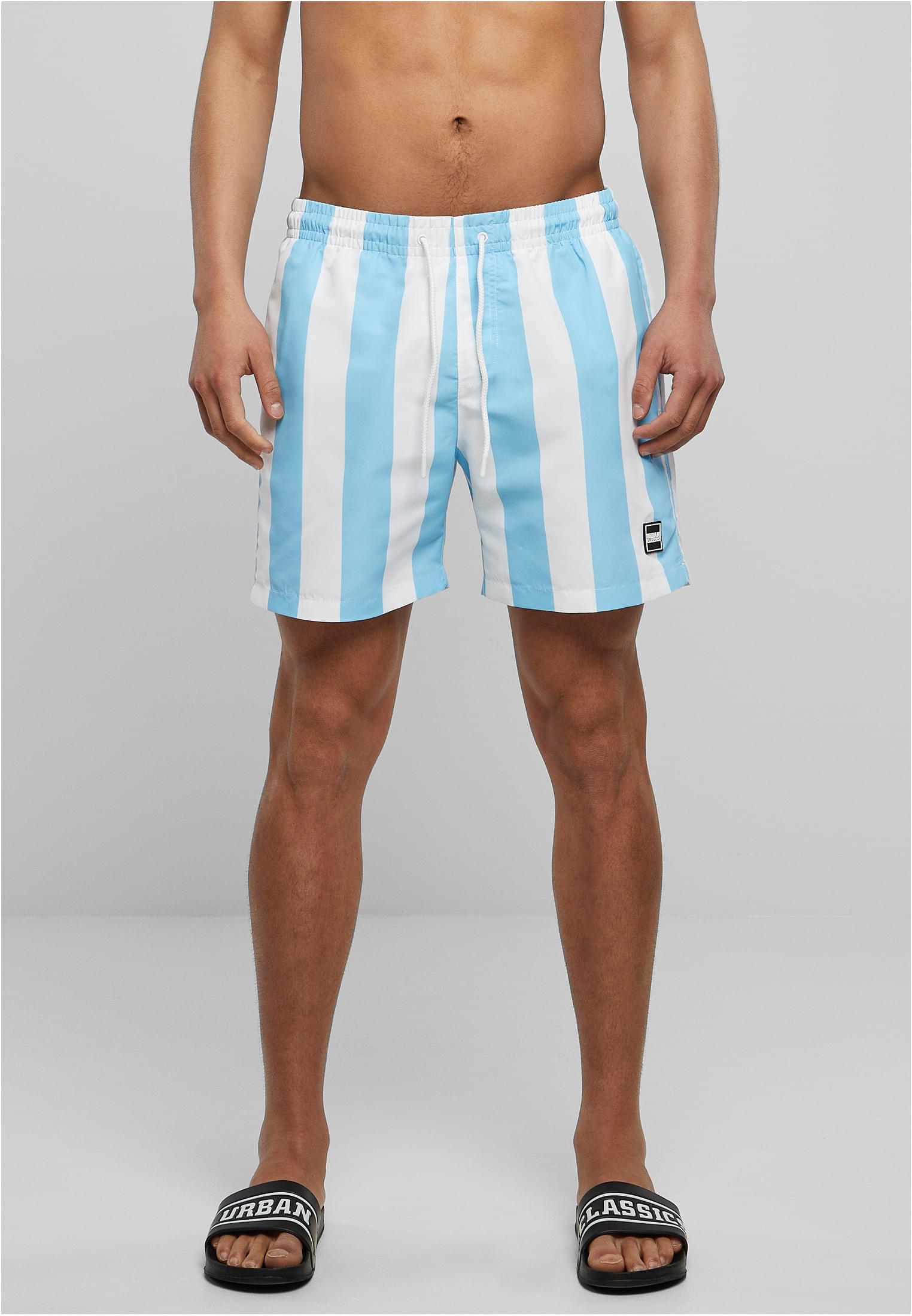 Balticbluebarstripe Swim Shorts Pattern