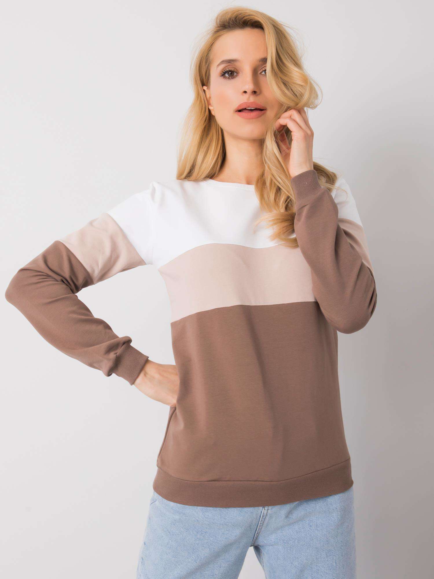 Dámsky sveter Fashionhunters Striped