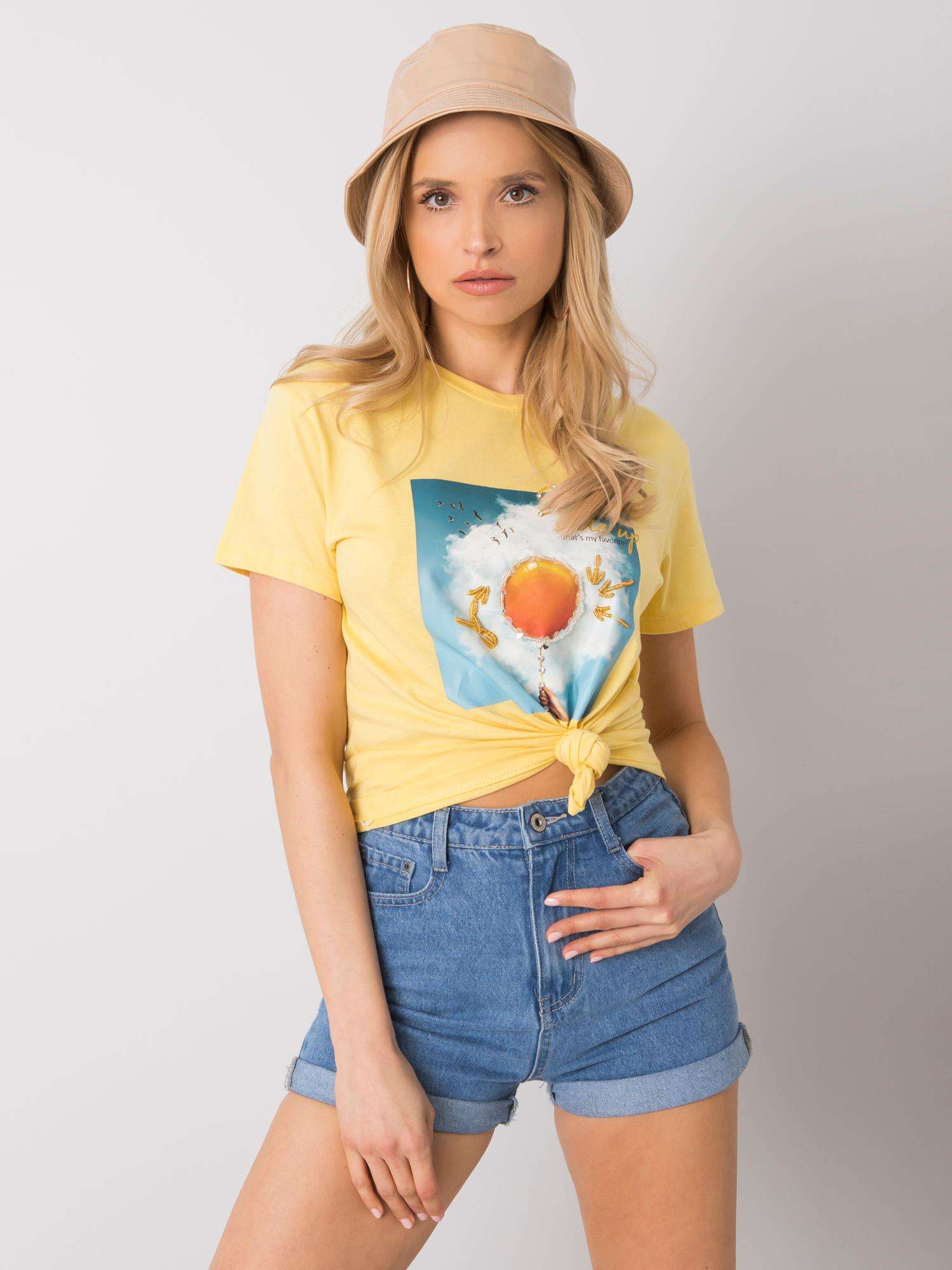 T-shirt-PM-TS-SS21TX03.14-yellow