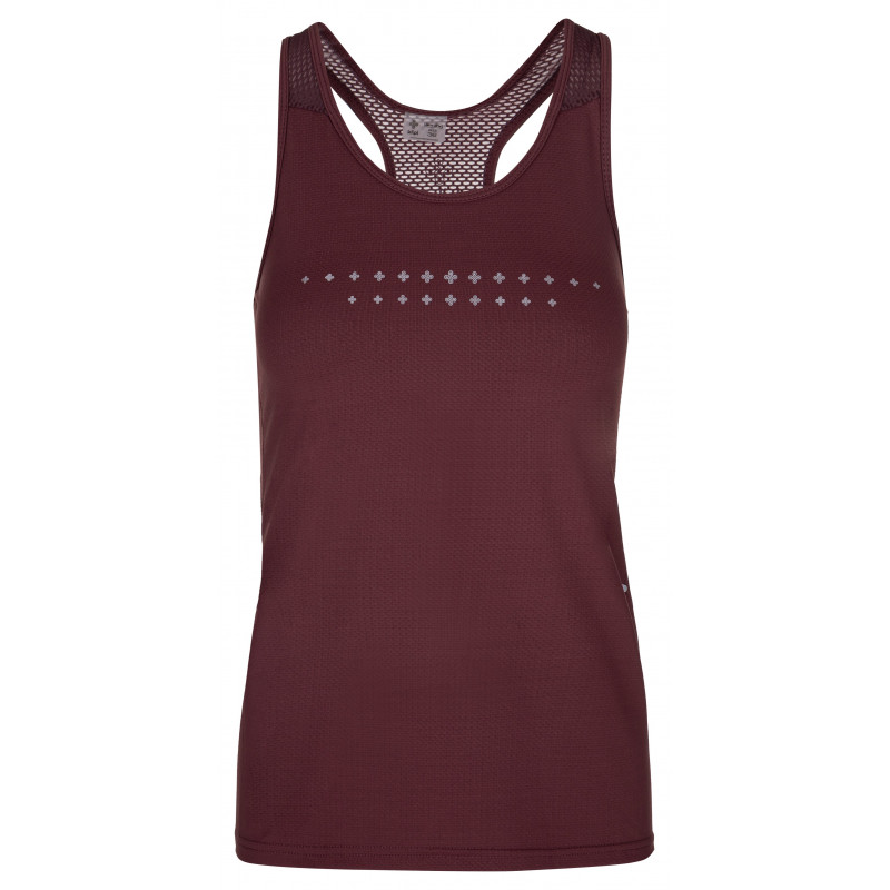 Women's Running Top Kilpi SIEN-W Dark Red