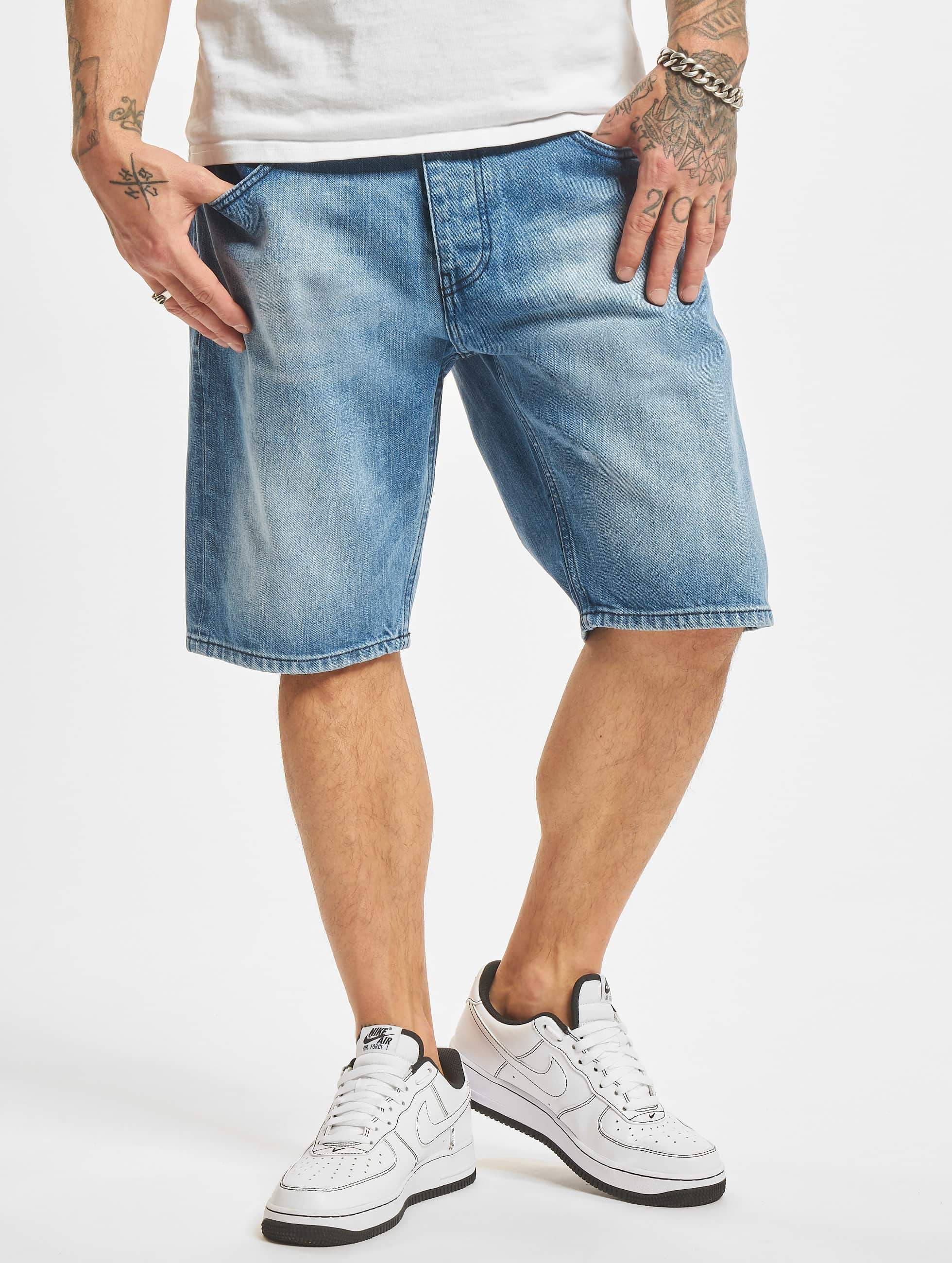 Levně Jeans Shorts světle modré džínoviny