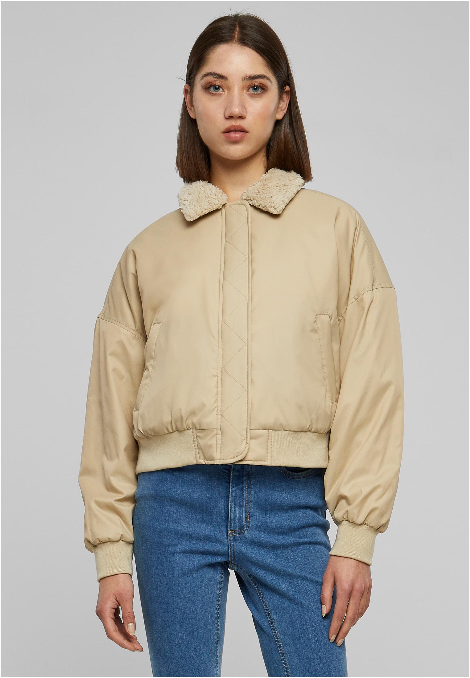 Women's Pilot Bomber Jacket Wetsand/sand