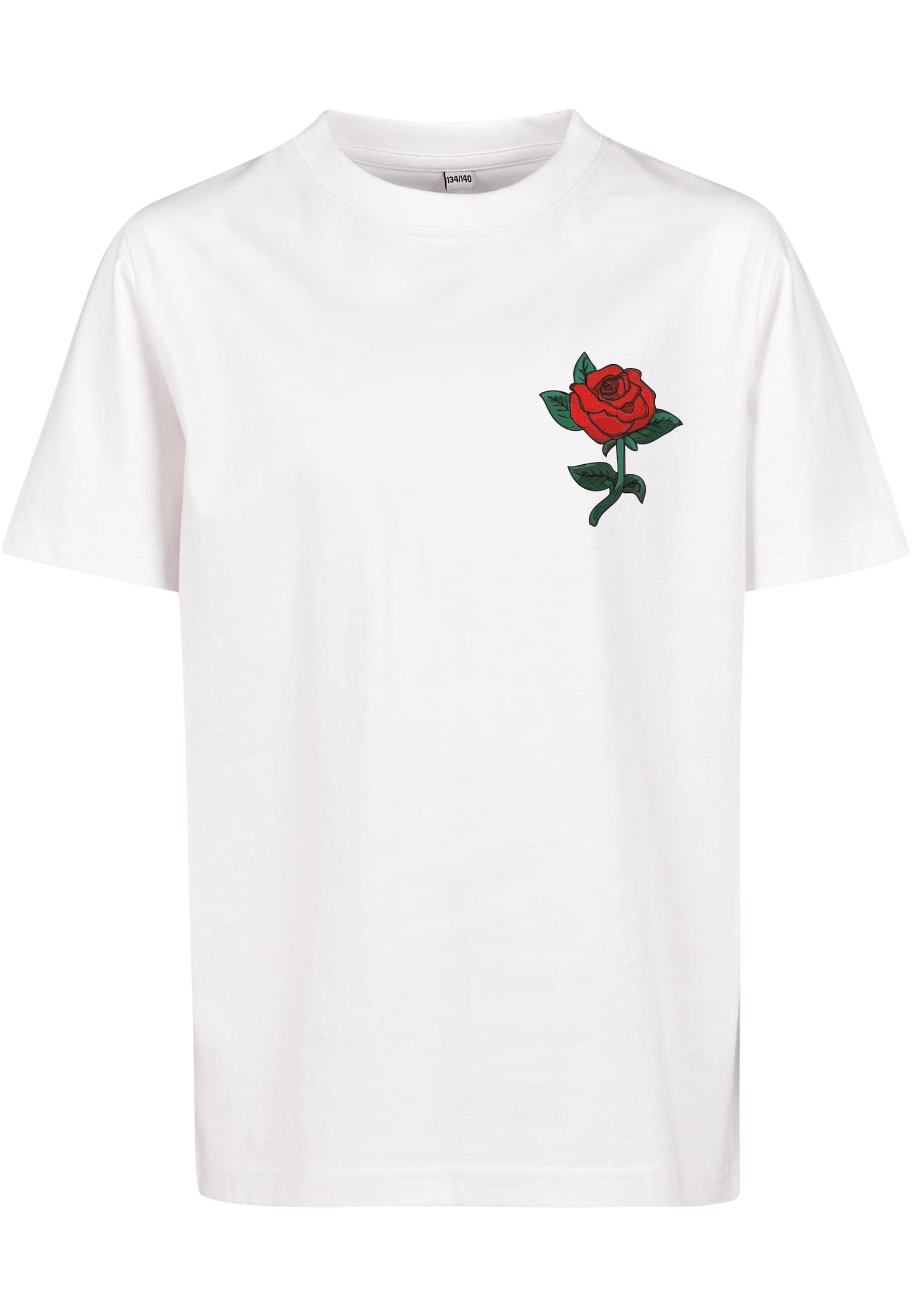 Levně Dětské růžové tričko bílé