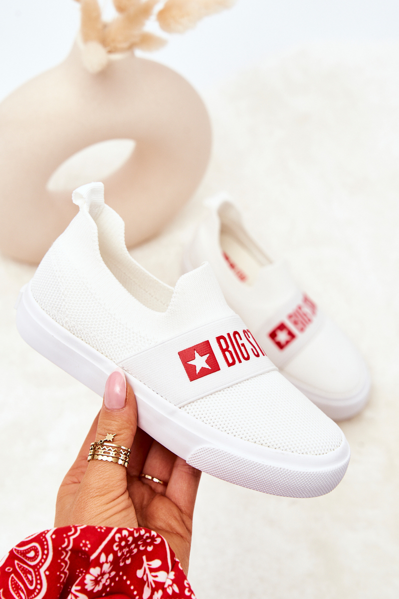 Levně Children's BIG STAR Sneakers JJ374029 White