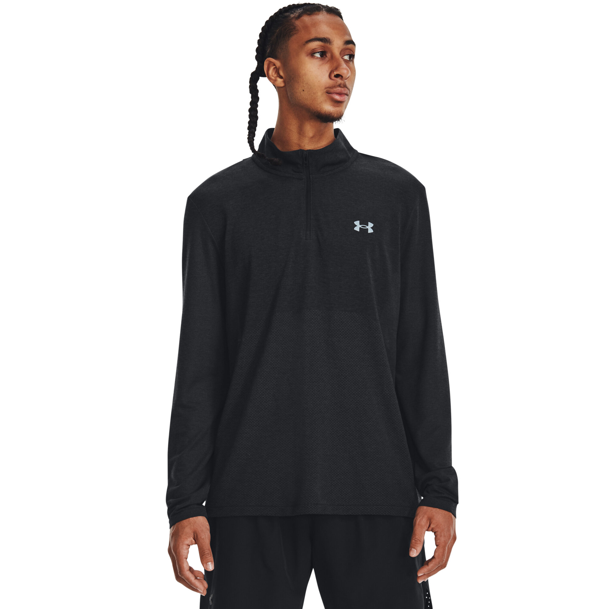 Men's T-shirt/lightweight sweatshirt Under Armour Seamless Stride 1/4 Zip