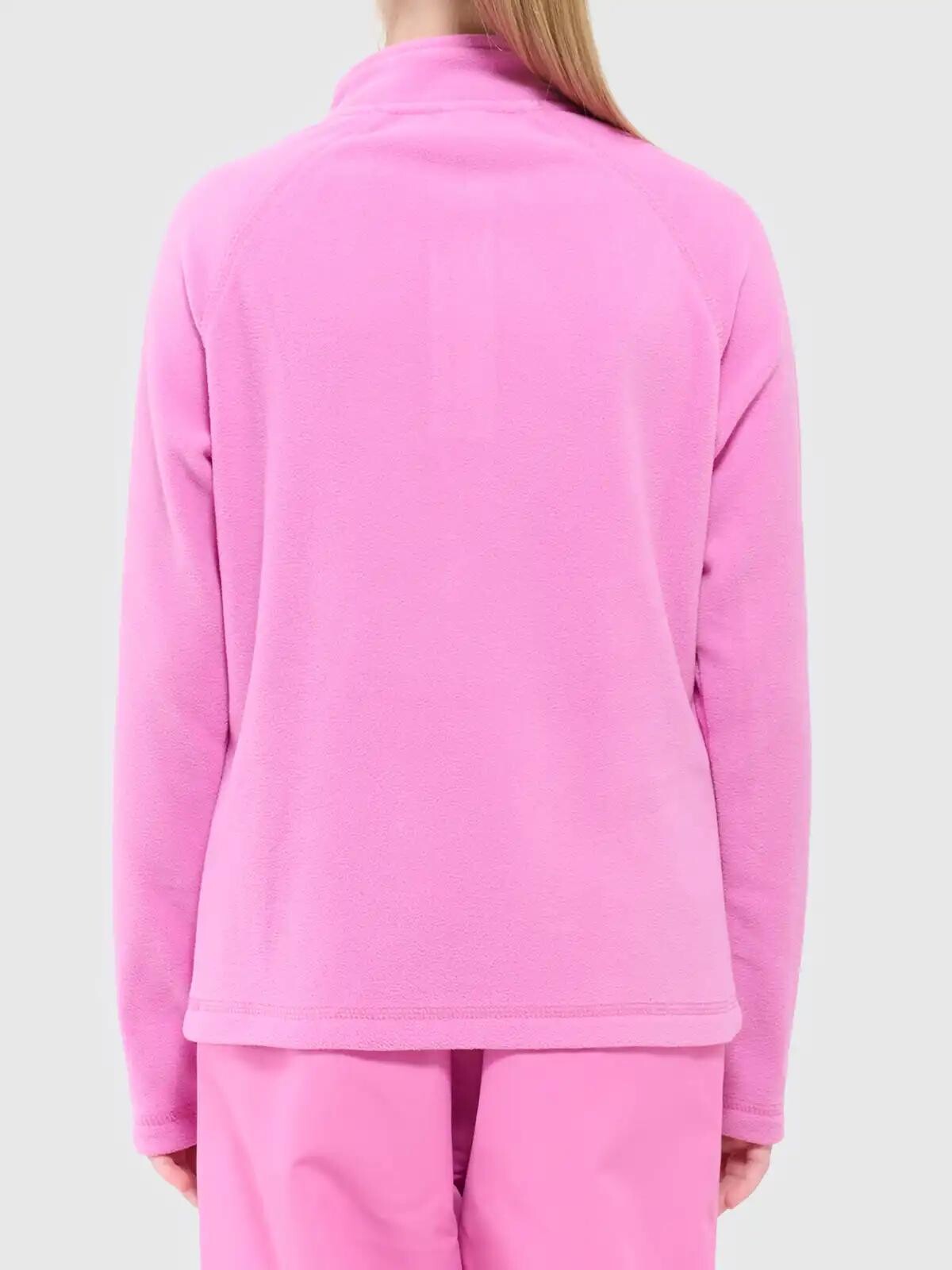 Girls&#039; fleece sweatshirt 4F