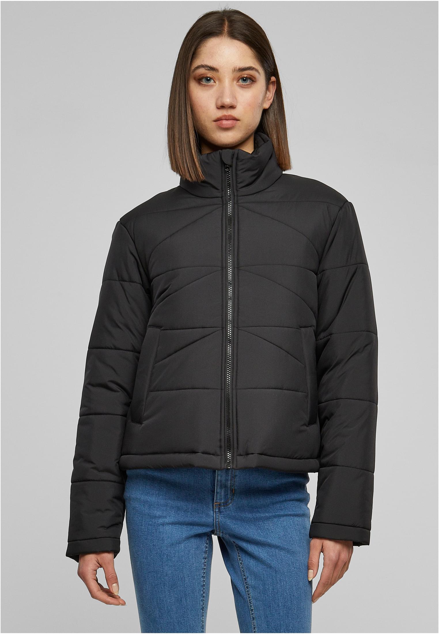 Women's Arrow Puffer Jacket Black