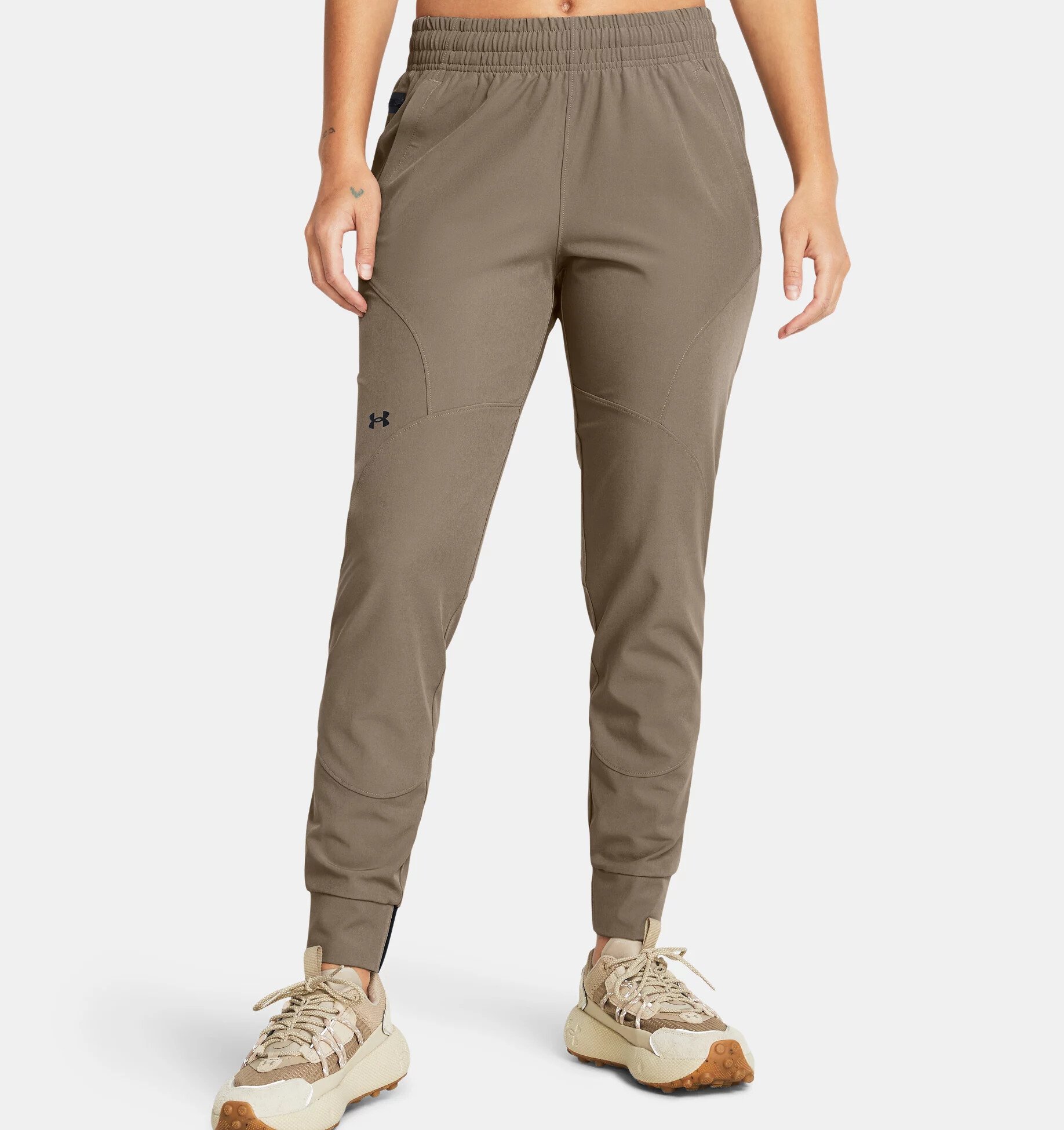 Hnědé tepláky Under Armour UA Unstoppable Jogger