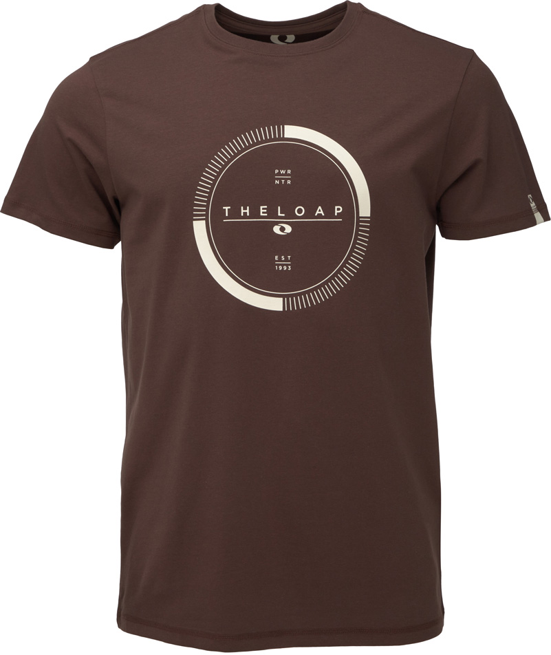 Men's T-shirt LOAP ALTAR Brown