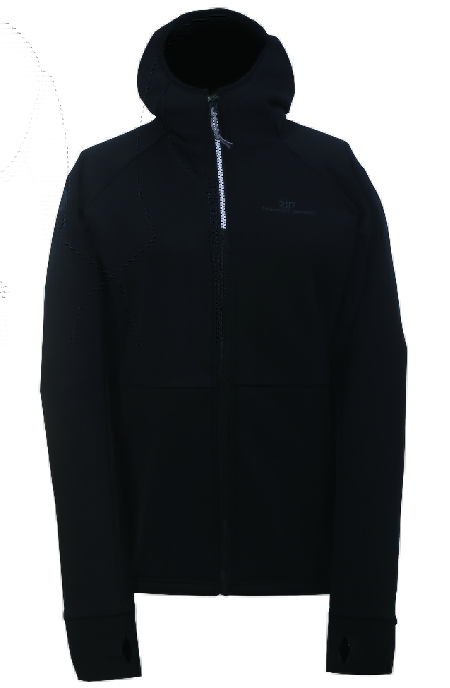 LINSELL - ECO women's hoodie (2nd layer) - black