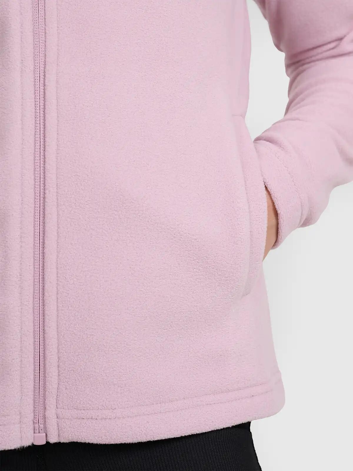 Girls&#039; fleece sweatshirt 4F