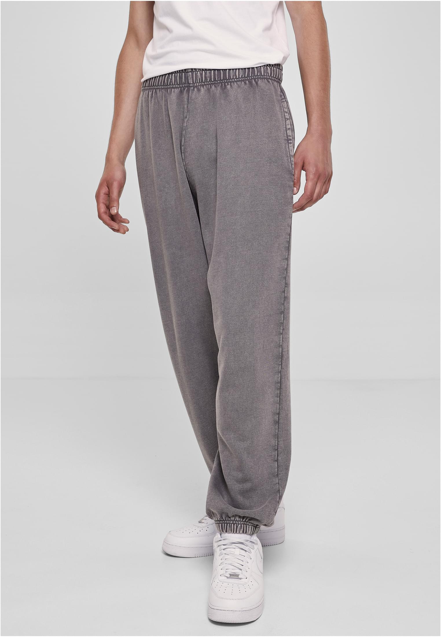 Acid Wash Sweatpants Asphalt