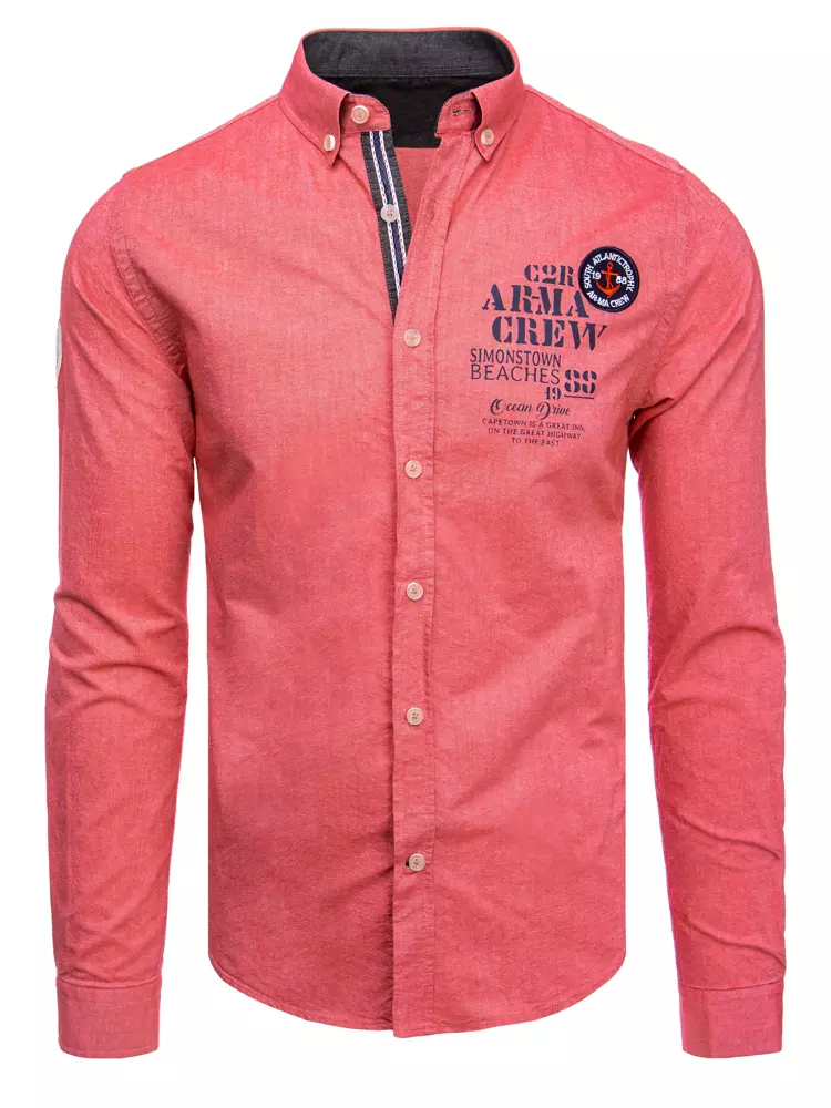 Red Men's Shirt Dstreet