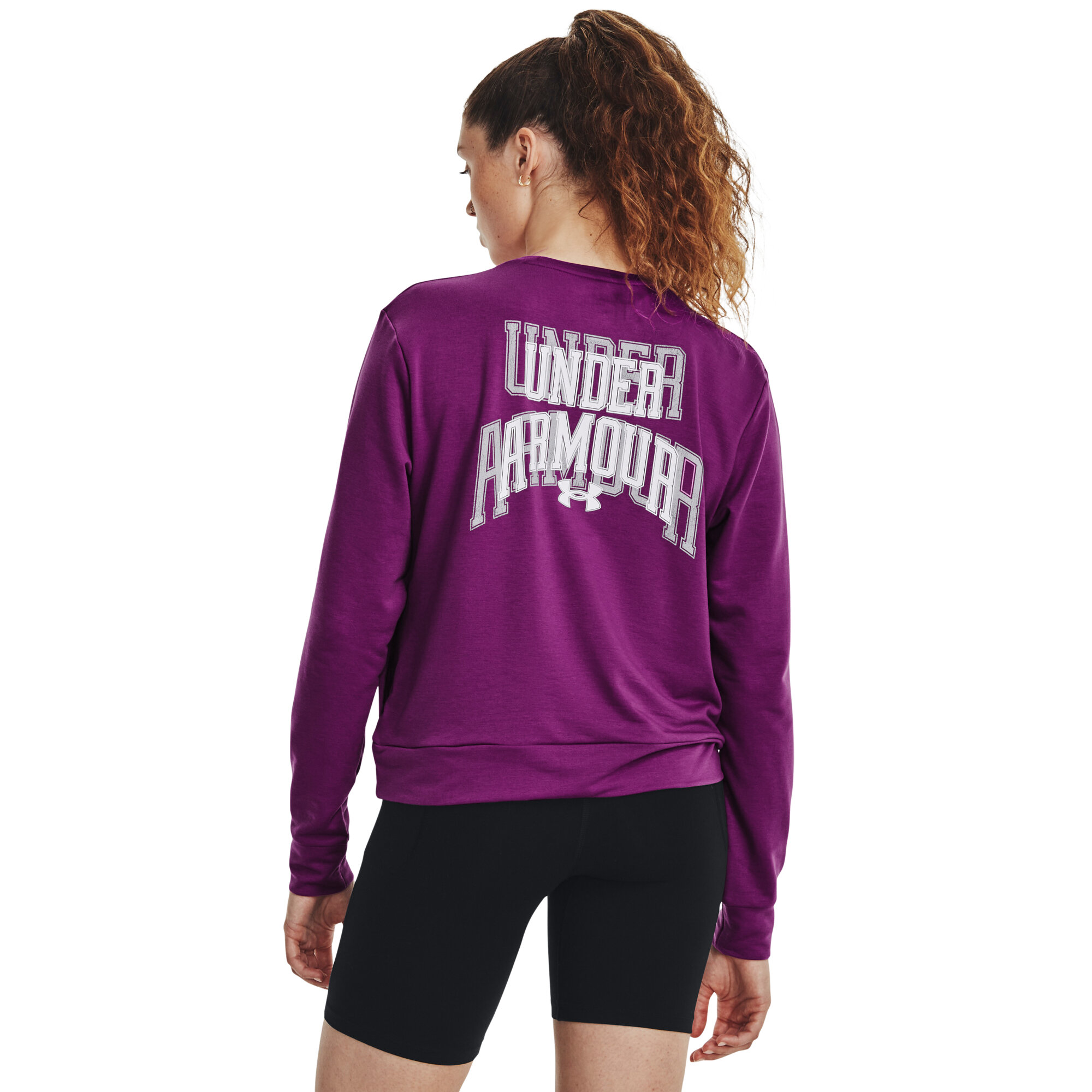 Women&#039;s Under Armour Rival Terry Graphic Crew Sweatshirt