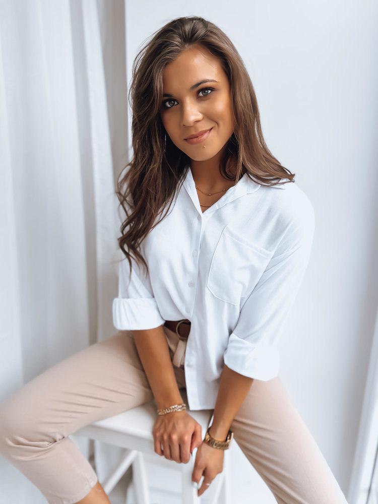 VERY PERY ladies shirt white Dstreet