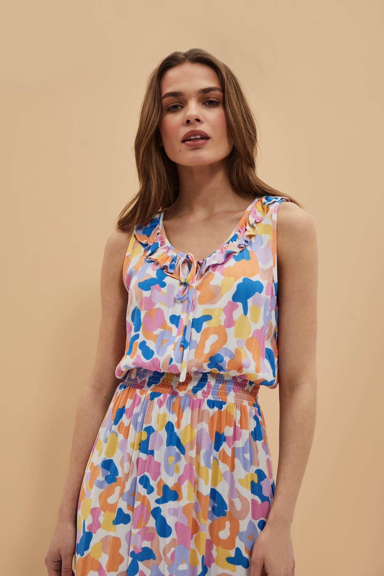 Marisse Women's Dress L-Su-4051 Off White