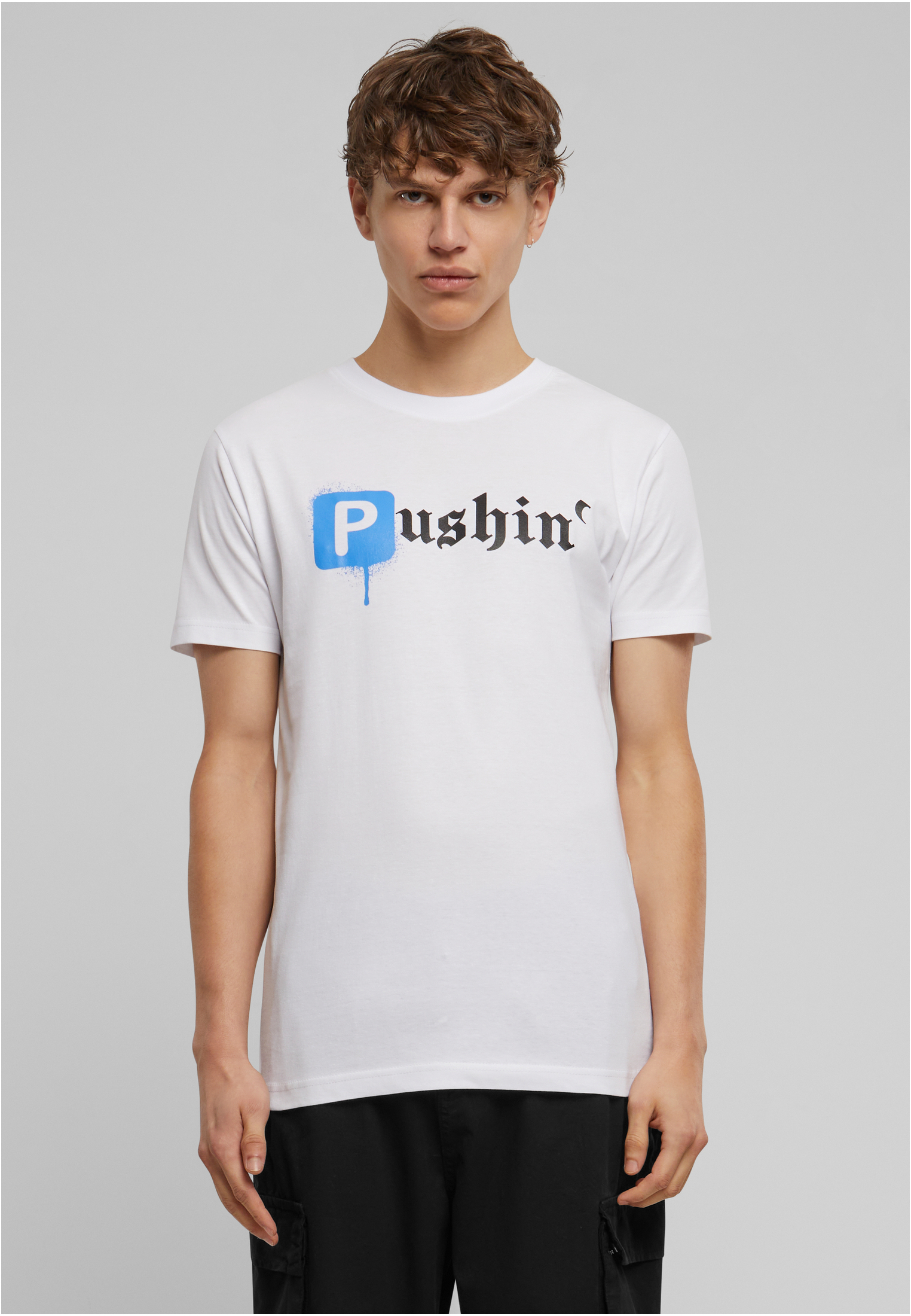 Men's T-shirt Pushin - white